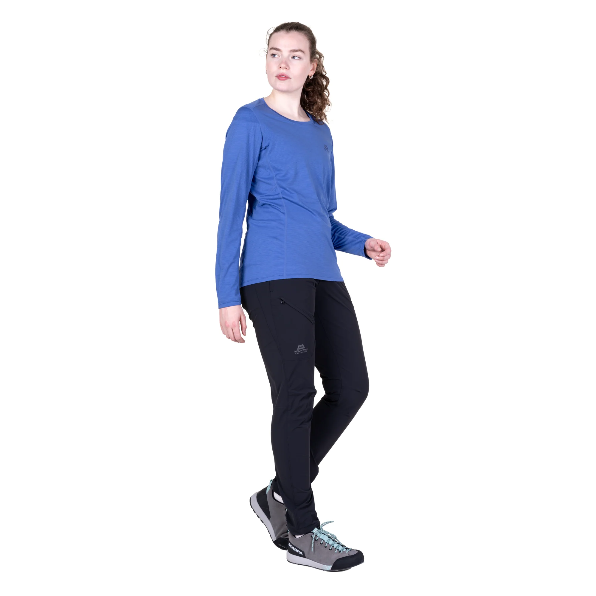 Mountain Equipment Women's Tempi Long Sleeve Technical Tee (Vivid Blue) - Image 4