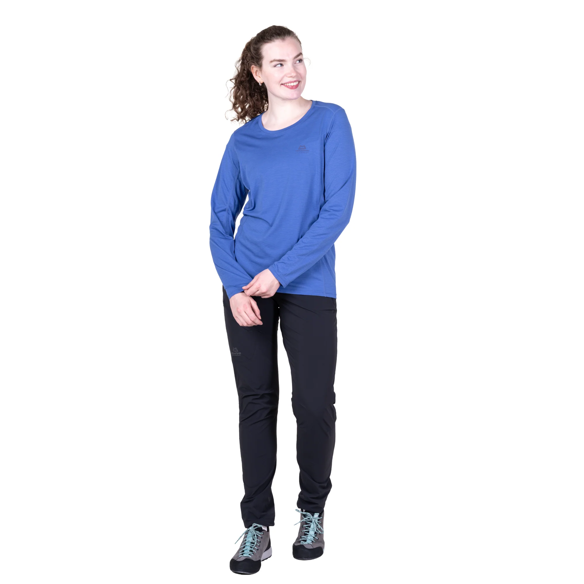 Mountain Equipment Women's Tempi Long Sleeve Technical Tee (Vivid Blue) - Image 6