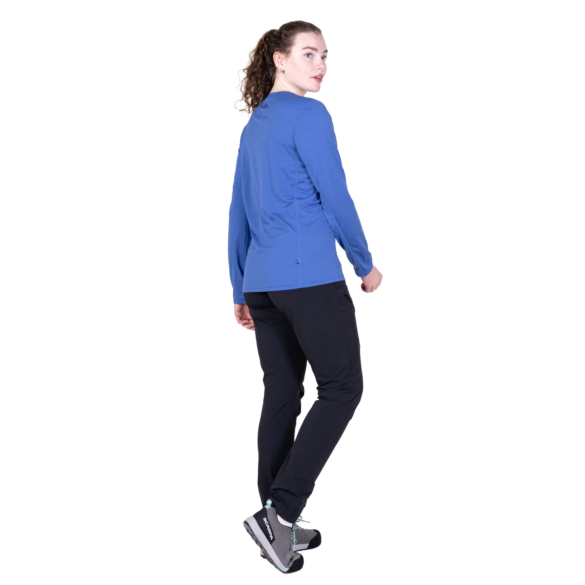 Mountain Equipment Women's Tempi Long Sleeve Technical Tee (Vivid Blue) - Image 7
