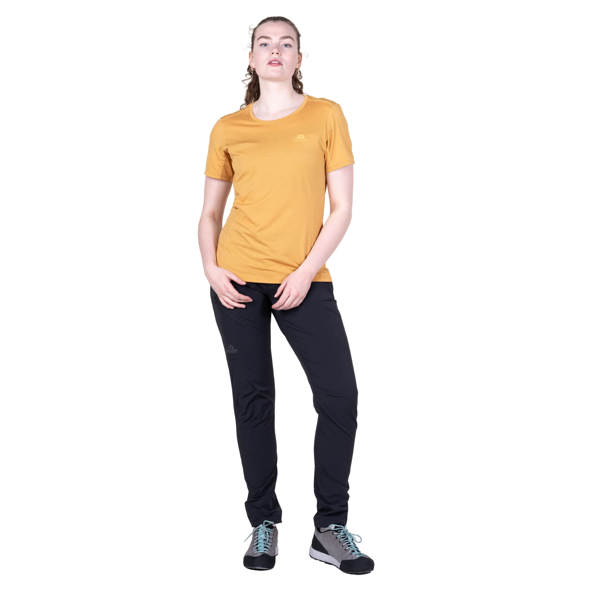 Mountain Equipment Women's Tempi Short Sleeve Technical Tee (Butterscotch) - Image 4