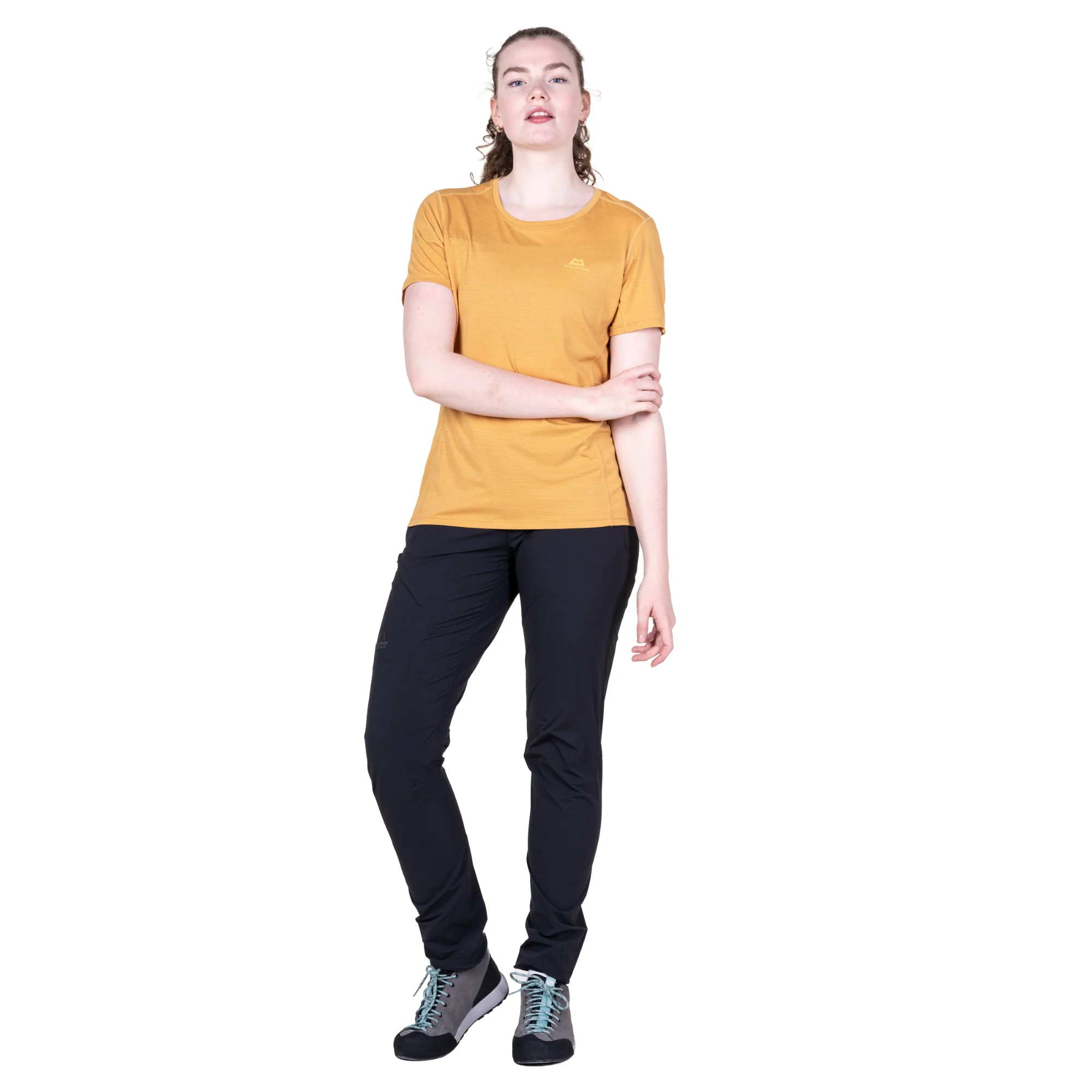Mountain Equipment Women's Tempi Short Sleeve Technical Tee (Butterscotch) - Image 5