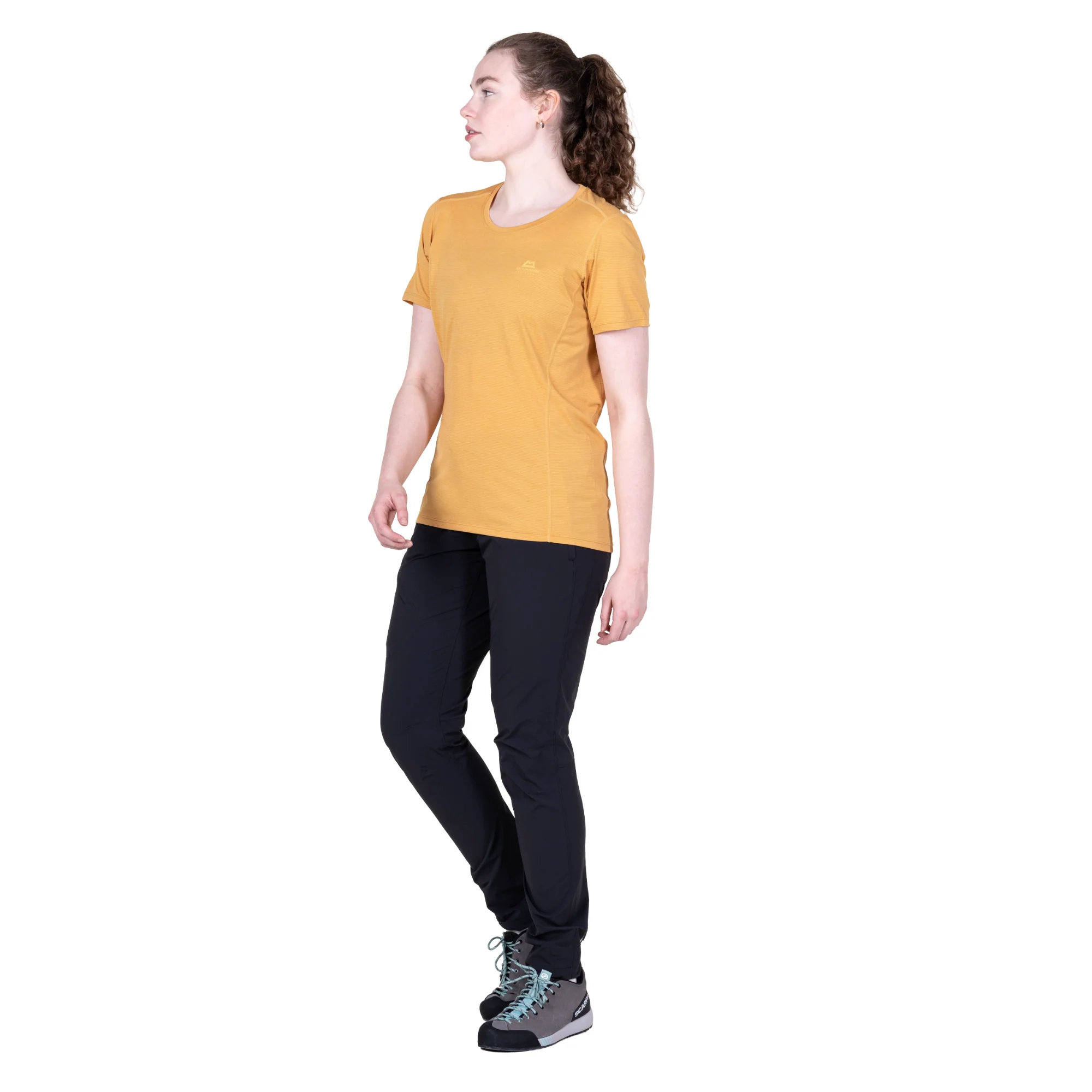 Mountain Equipment Women's Tempi Short Sleeve Technical Tee (Butterscotch) - Image 6