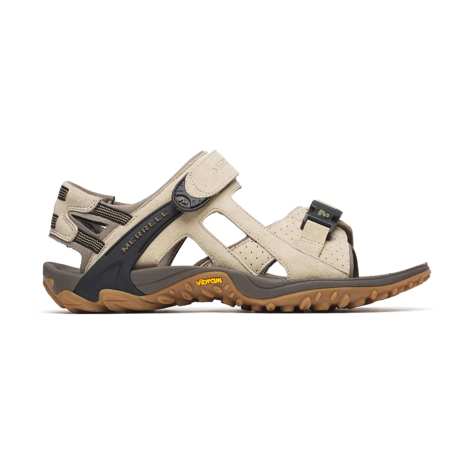 Merrell Men's Kahuna III Trekking Sandals (Taupe) - Image 2