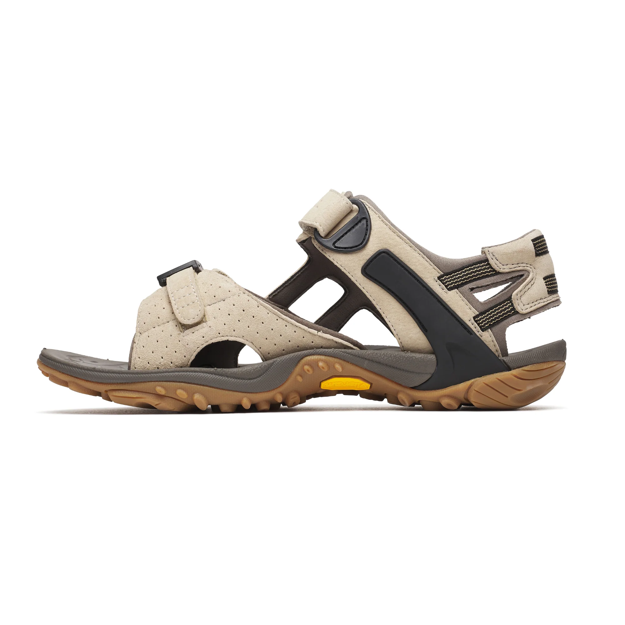 Merrell Men's Kahuna III Trekking Sandals (Taupe) - Image 3