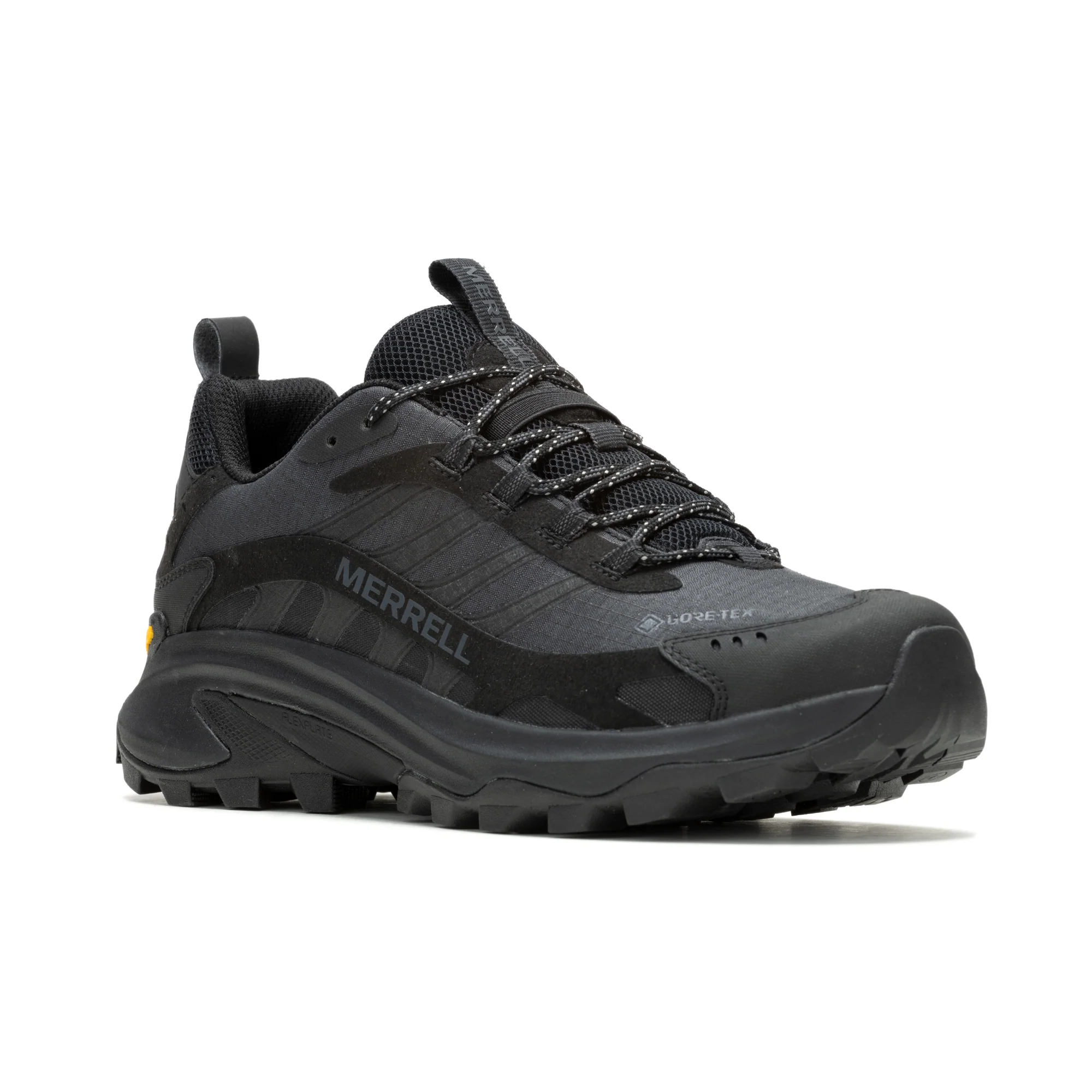 Merrell Men's Moab Speed 2 Vegan Gore-Tex Trail Shoes (Black)