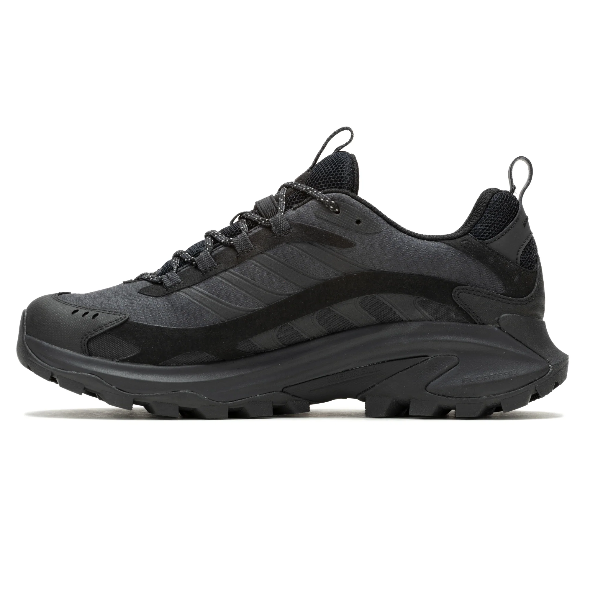 Merrell Men's Moab Speed 2 Vegan Gore-Tex Trail Shoes (Black) - Image 3