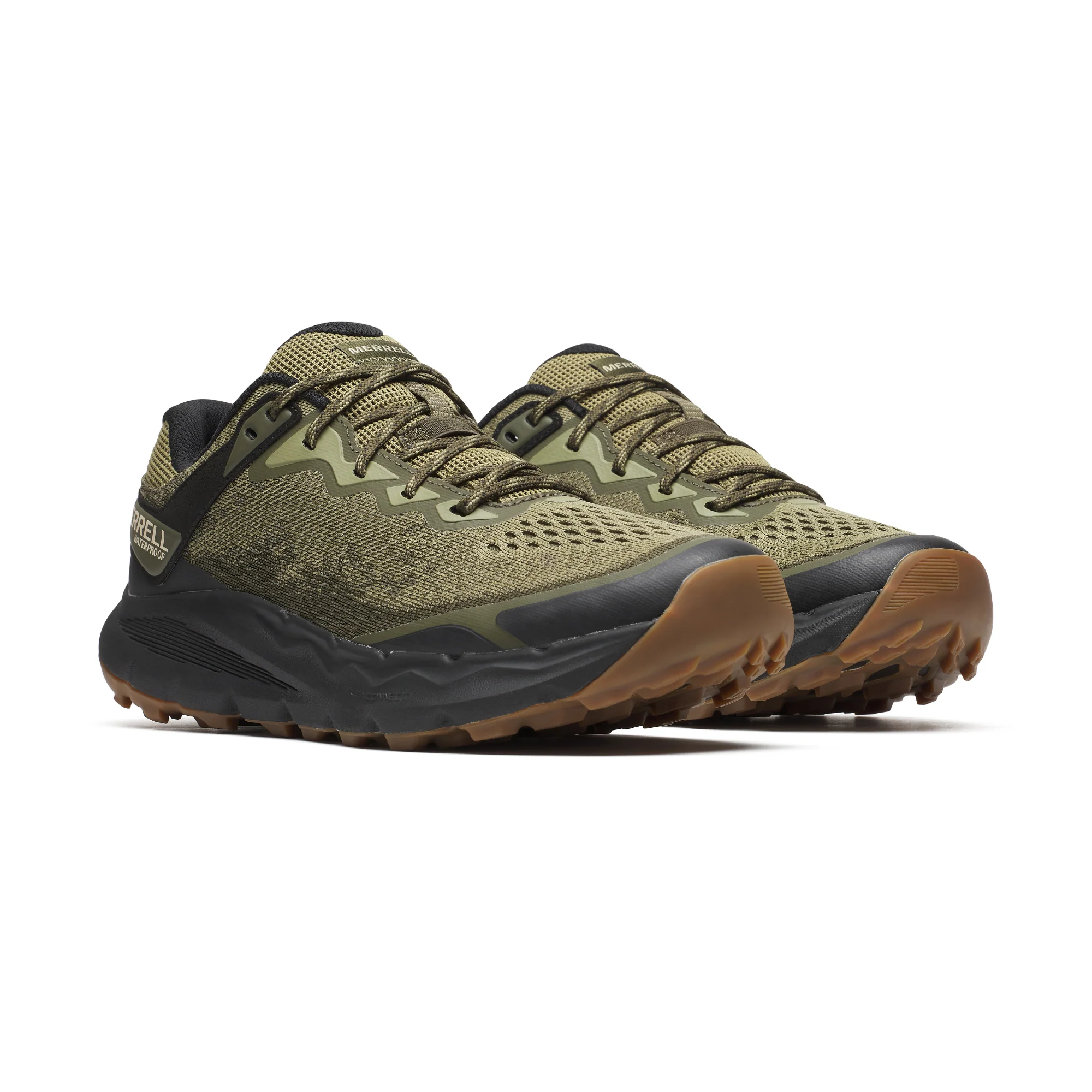 Merrell Men's Nova 4 Vegan Friendly Waterproof Trail Walking/Running Shoes (Olivine) - Image 5