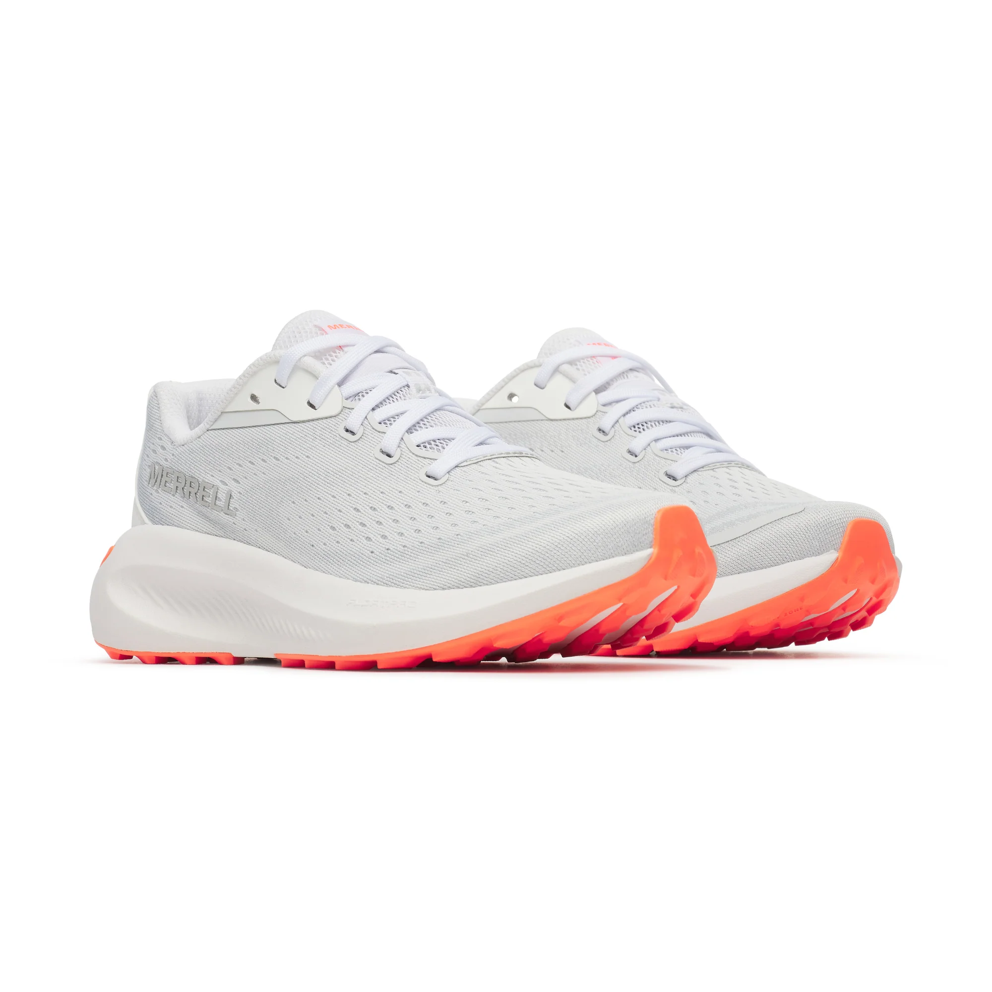 Merrell Women's Morphlite Vegan Friendly Trail Running Shoes (White/Flare) - Image 4