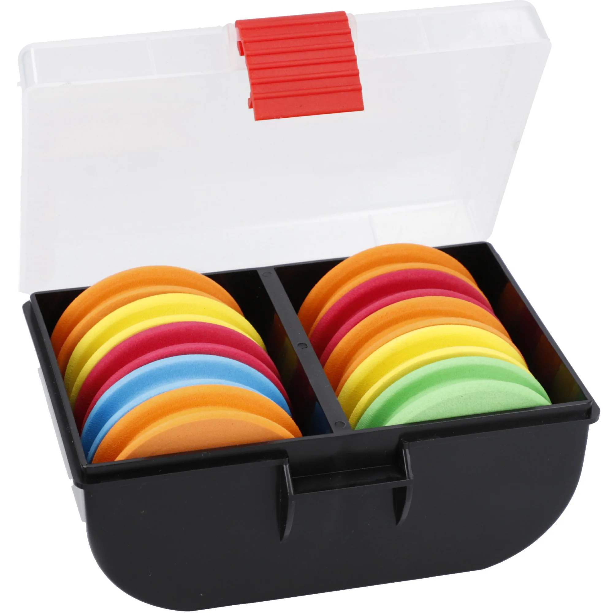 Mikado Rig Box + 10 Discs (15.5 x 12 x 7cm)
