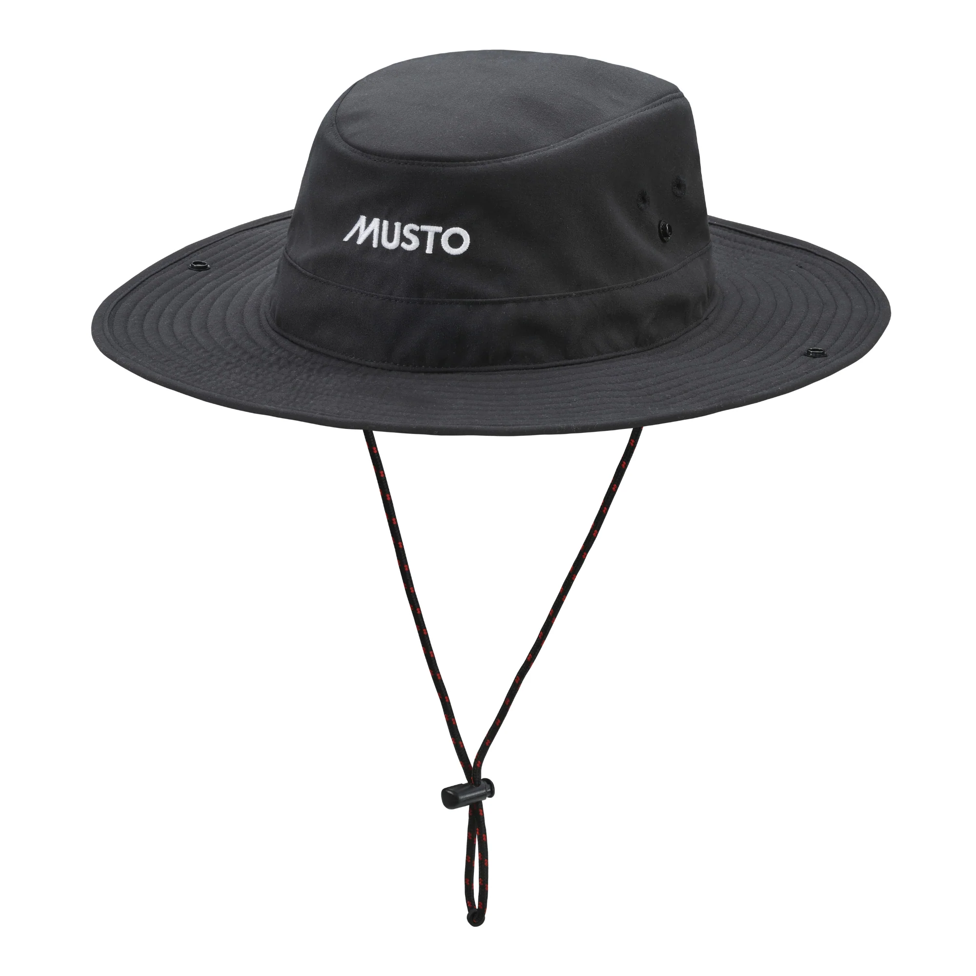 Musto Unisex Fast Dry UPF40 Brimmed Hat (Black)