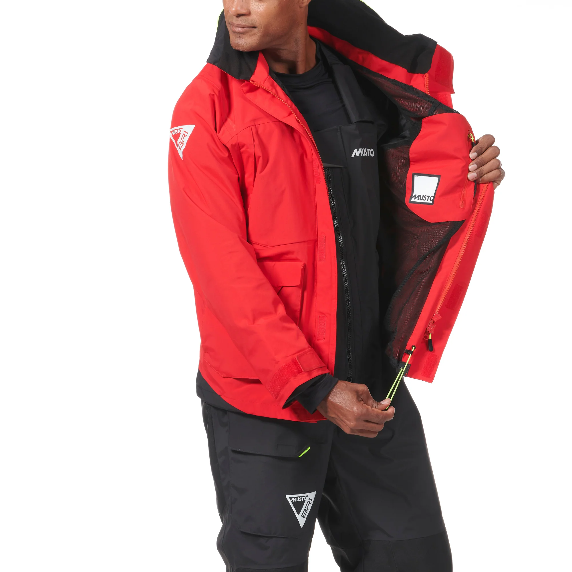 Musto Men's BR1 Channel 2L Sailing Jacket (True Red) - Image 14