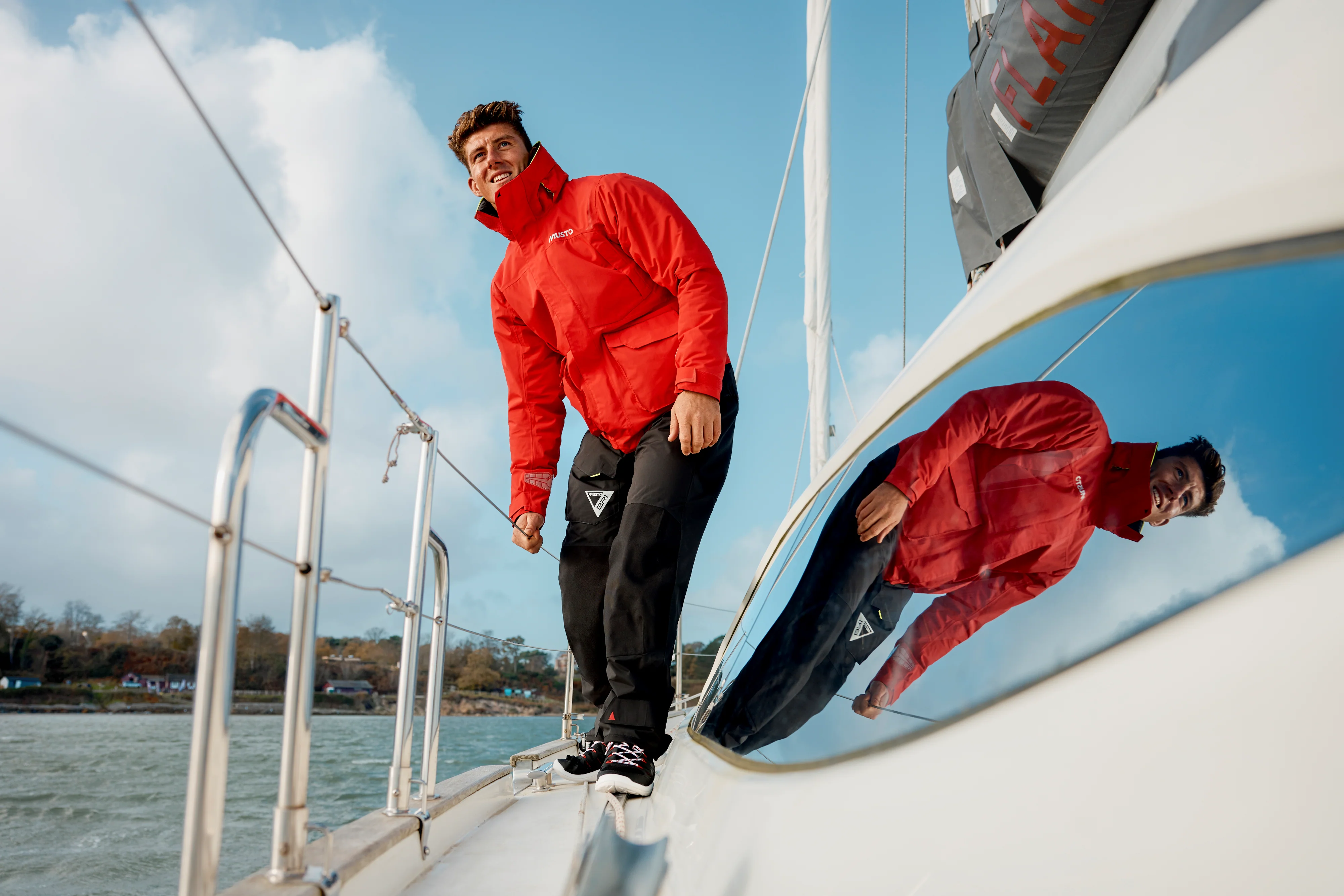 Musto Men's BR1 Channel 2L Sailing Jacket (True Red) - Image 18