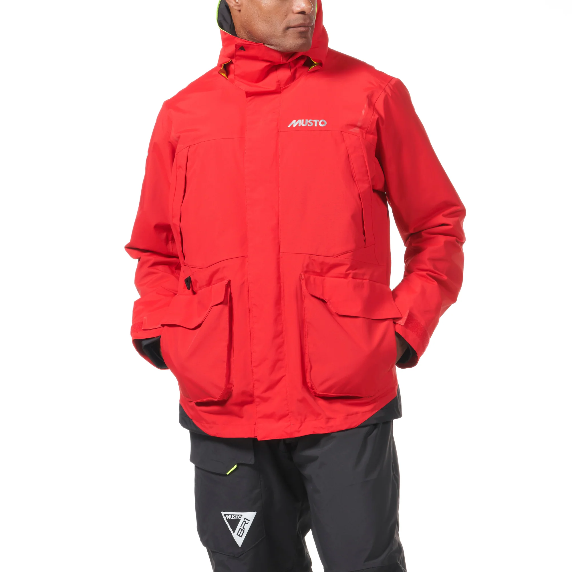 Musto Men's BR1 Channel 2L Sailing Jacket (True Red) - Image 3