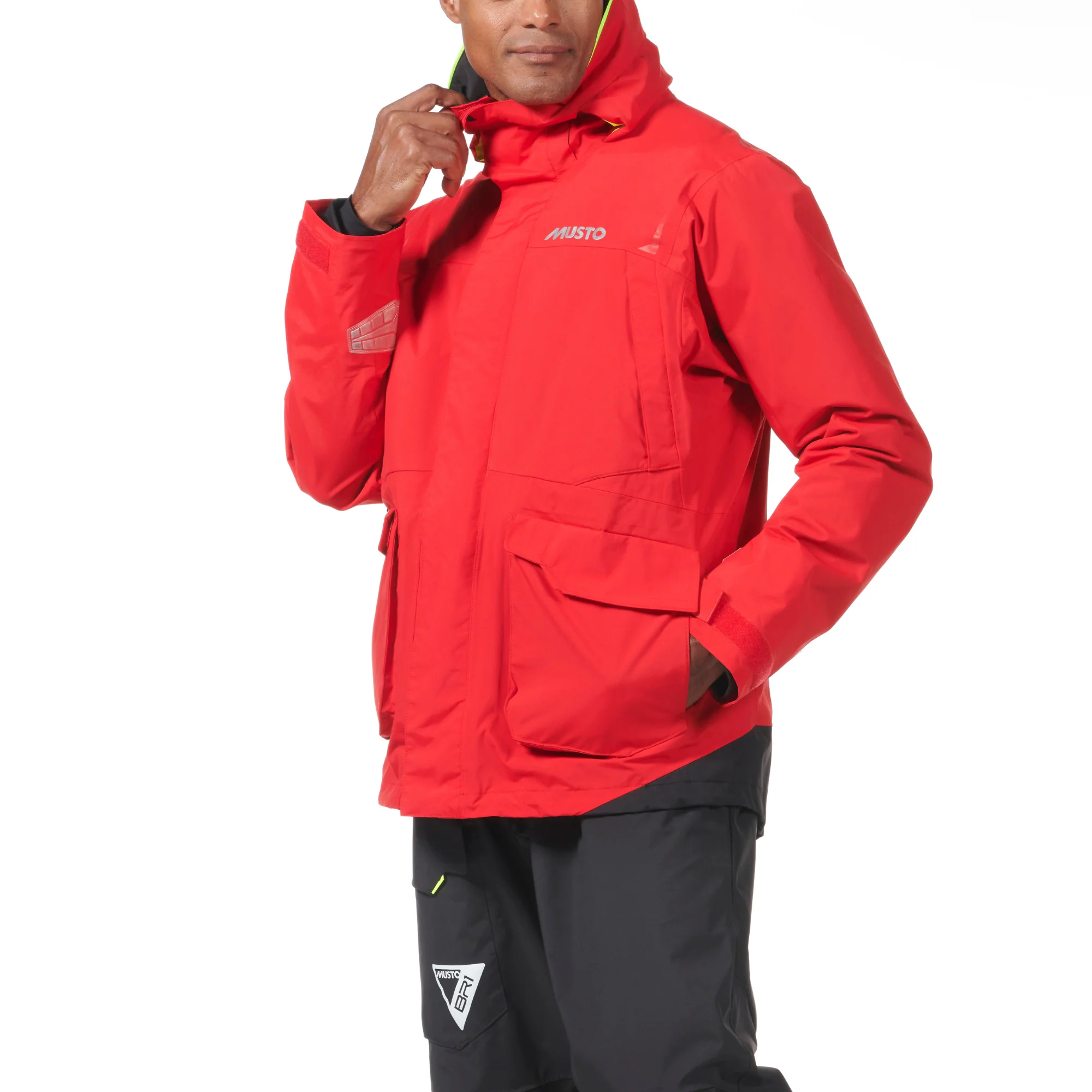 Musto Men's BR1 Channel 2L Sailing Jacket (True Red) - Image 8