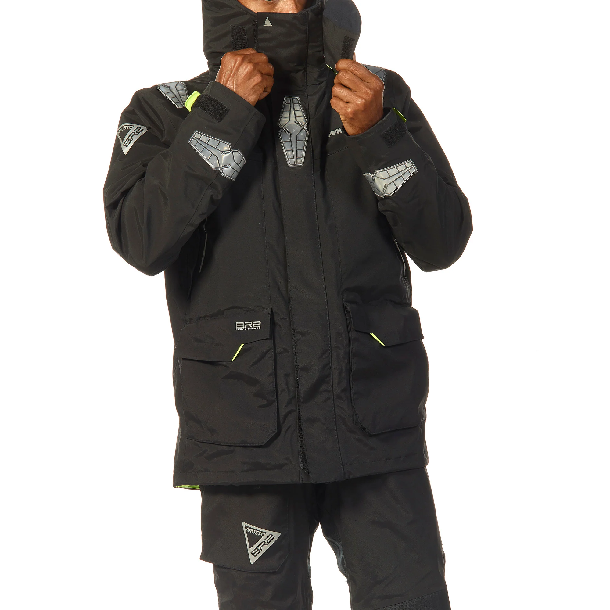 Musto Men's BR2 Offshore 2.0 Waterproof Sailing Jacket (Black) - Image 4
