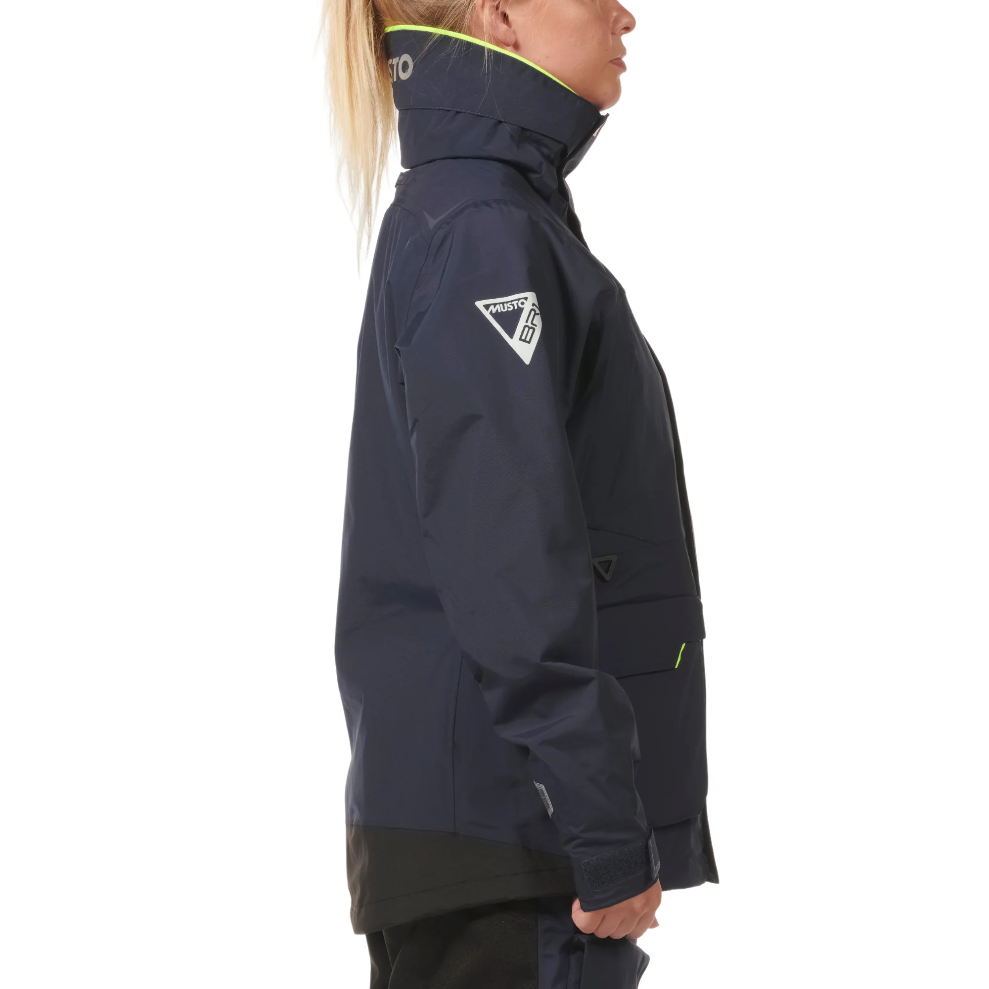 Musto Women's BR1 Channel Waterproof Sailing Jacket (True Navy) - Image 12