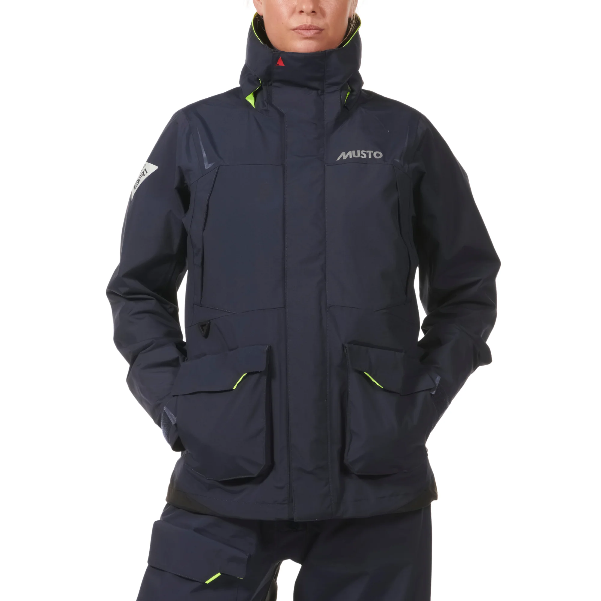Musto Women's BR1 Channel Waterproof Sailing Jacket (True Navy) - Image 8