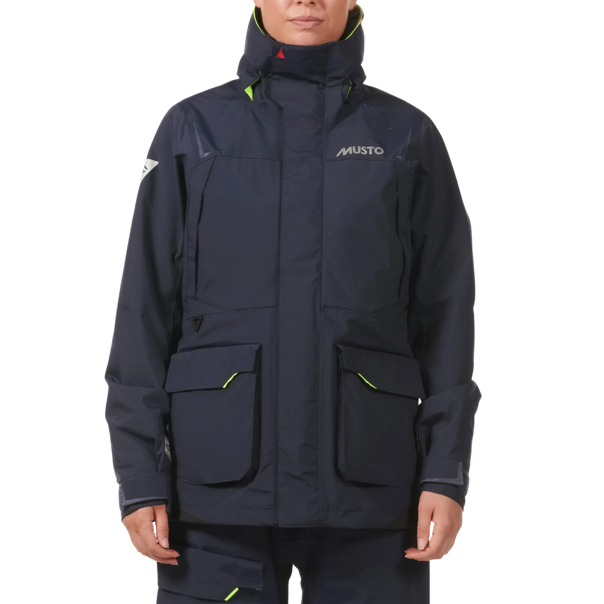 Musto Women's BR1 Channel Waterproof Sailing Jacket (True Navy) - Image 9