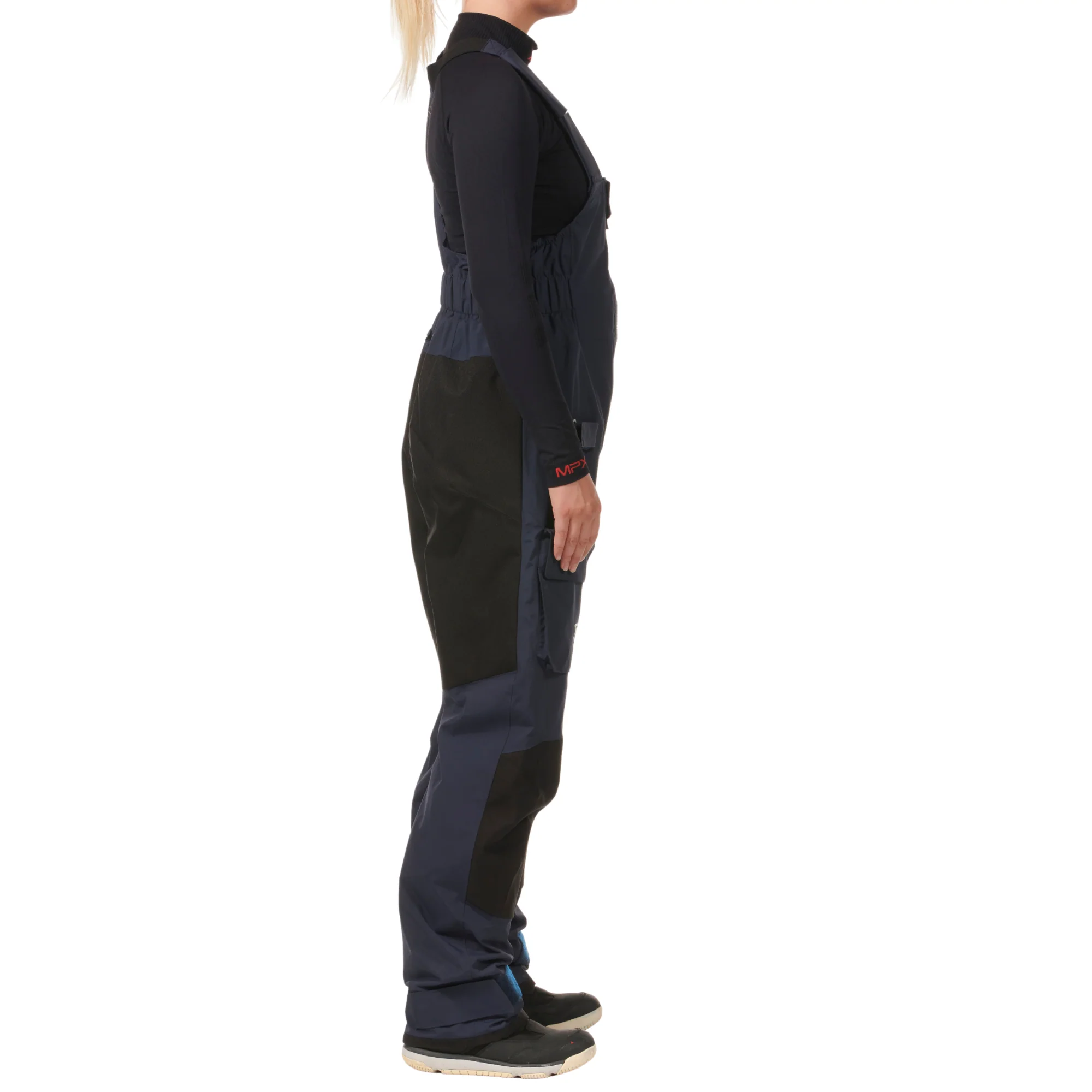 Musto Women's BR1 Channel Waterproof Sailing Trousers/Salopettes (True Navy) - Image 10