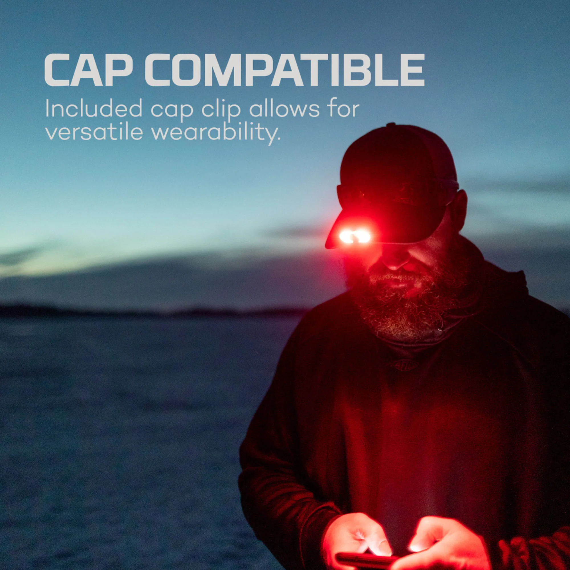 Nebo MYCRO 500+ Lumen Rechargeable Headlamp/Cap Light - Image 7