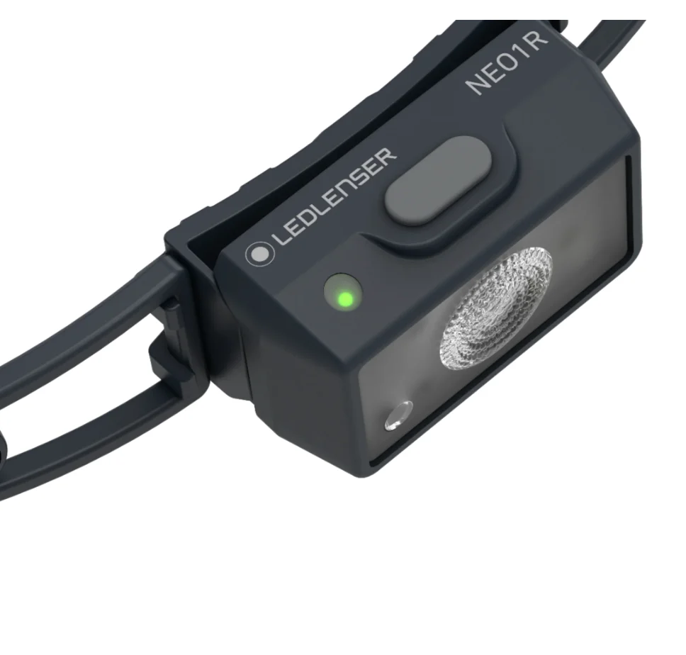 Ledlenser NEO1R Rechargeable Running Headtorch (Lime) - Image 2