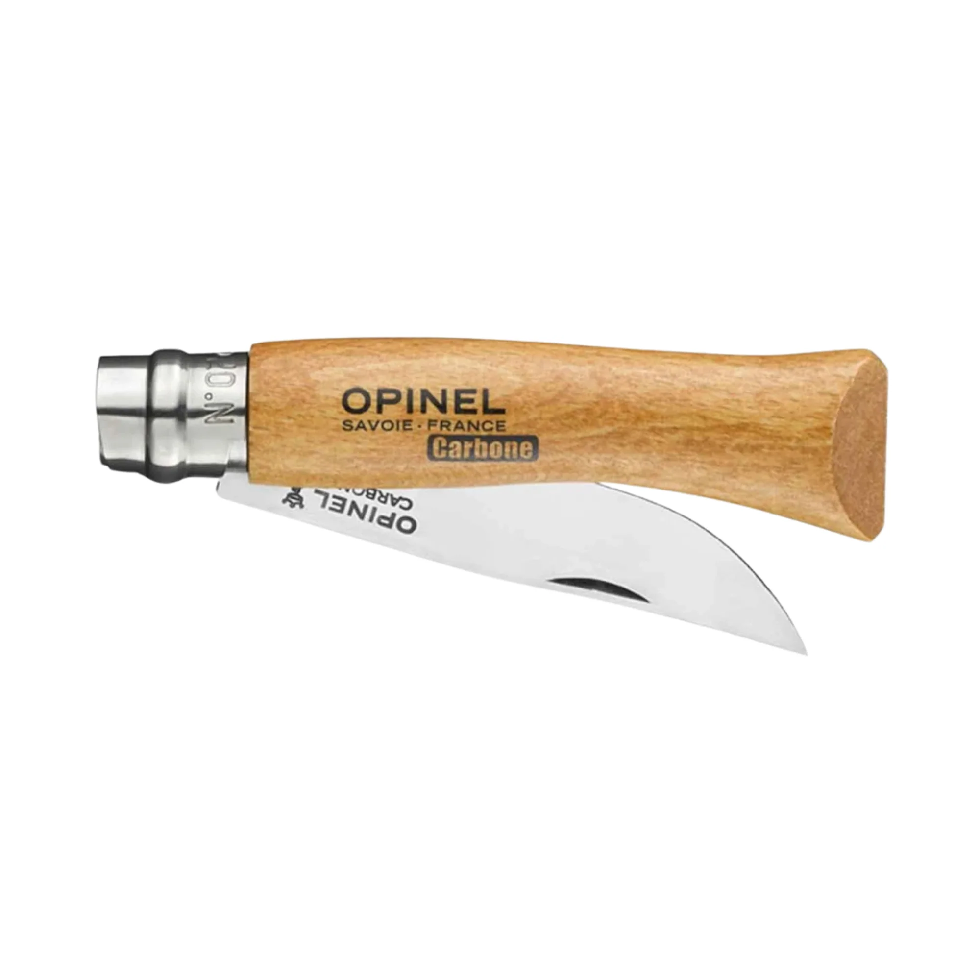 Opinel #7 Carbon Blade Folding Pocket Knife (Loose) - Image 2