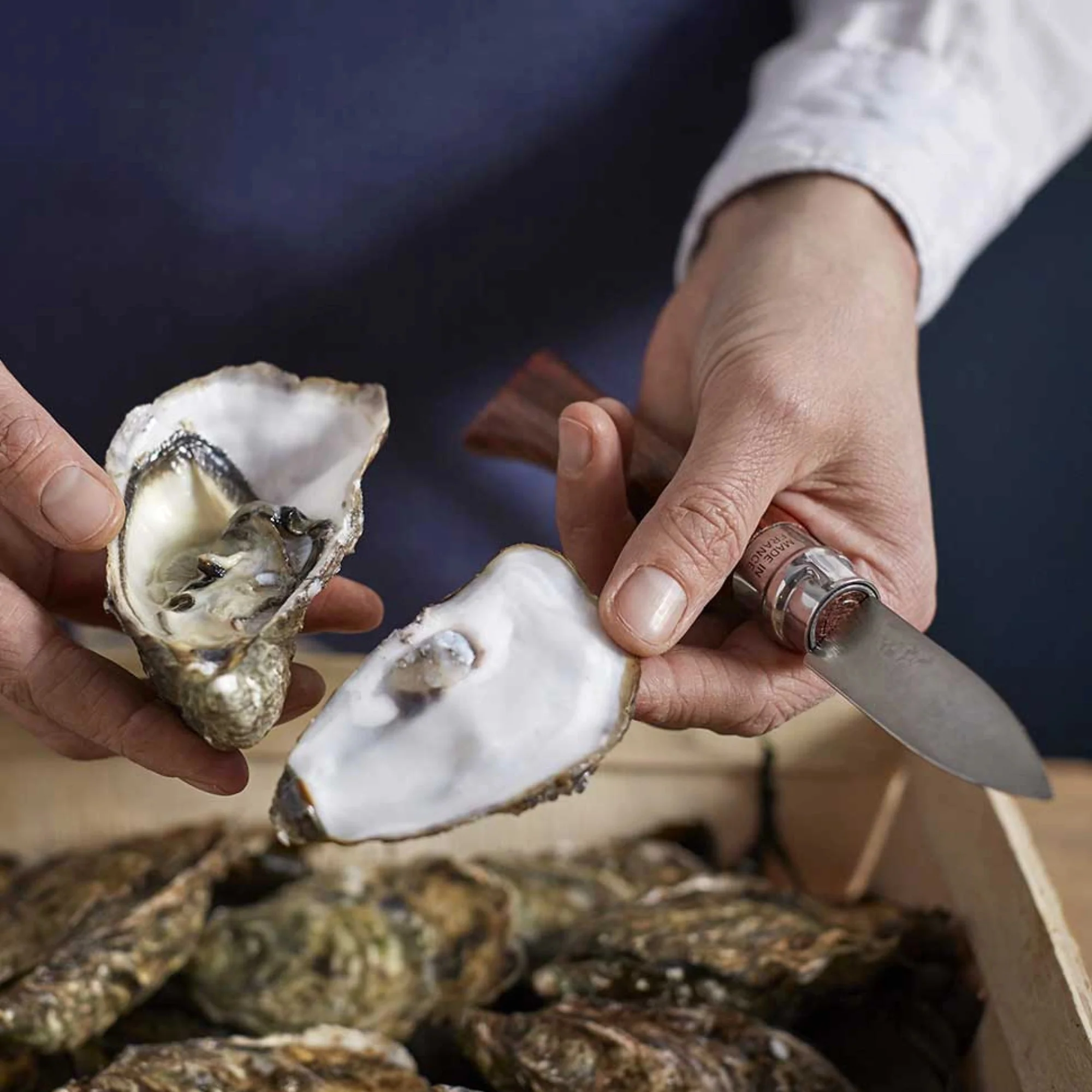 Opinel #9 Oysters & Shellfish Knife - Image 3