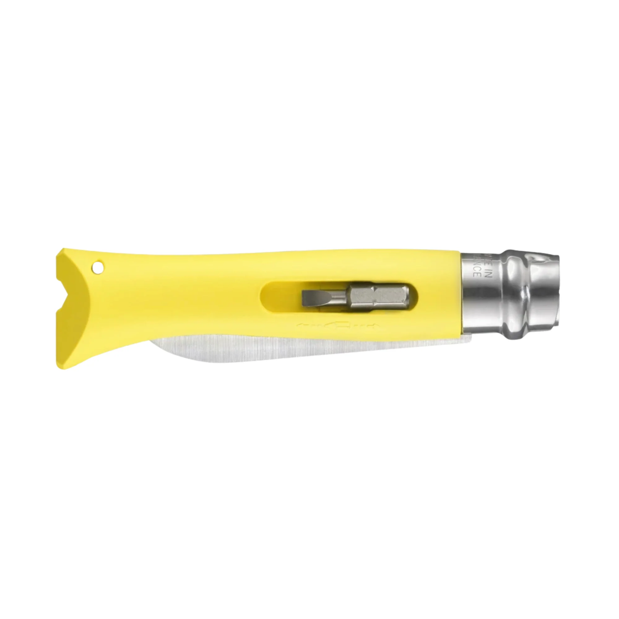 Opinel #9 DIY Stainless Steel Folding Tool Knife (Yellow) - Image 4