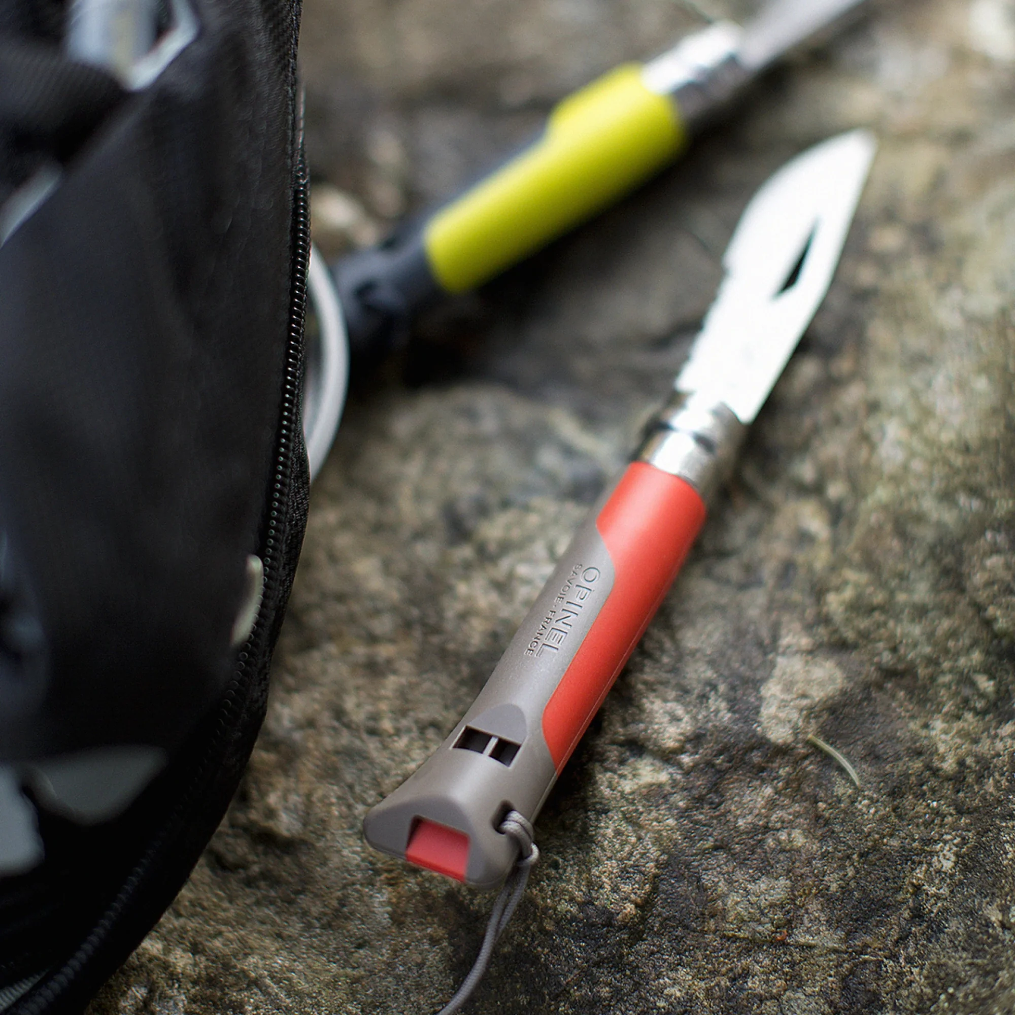 Opinel #8 Stainless Steel Outdoor Knife (Earth/Red) - Image 3