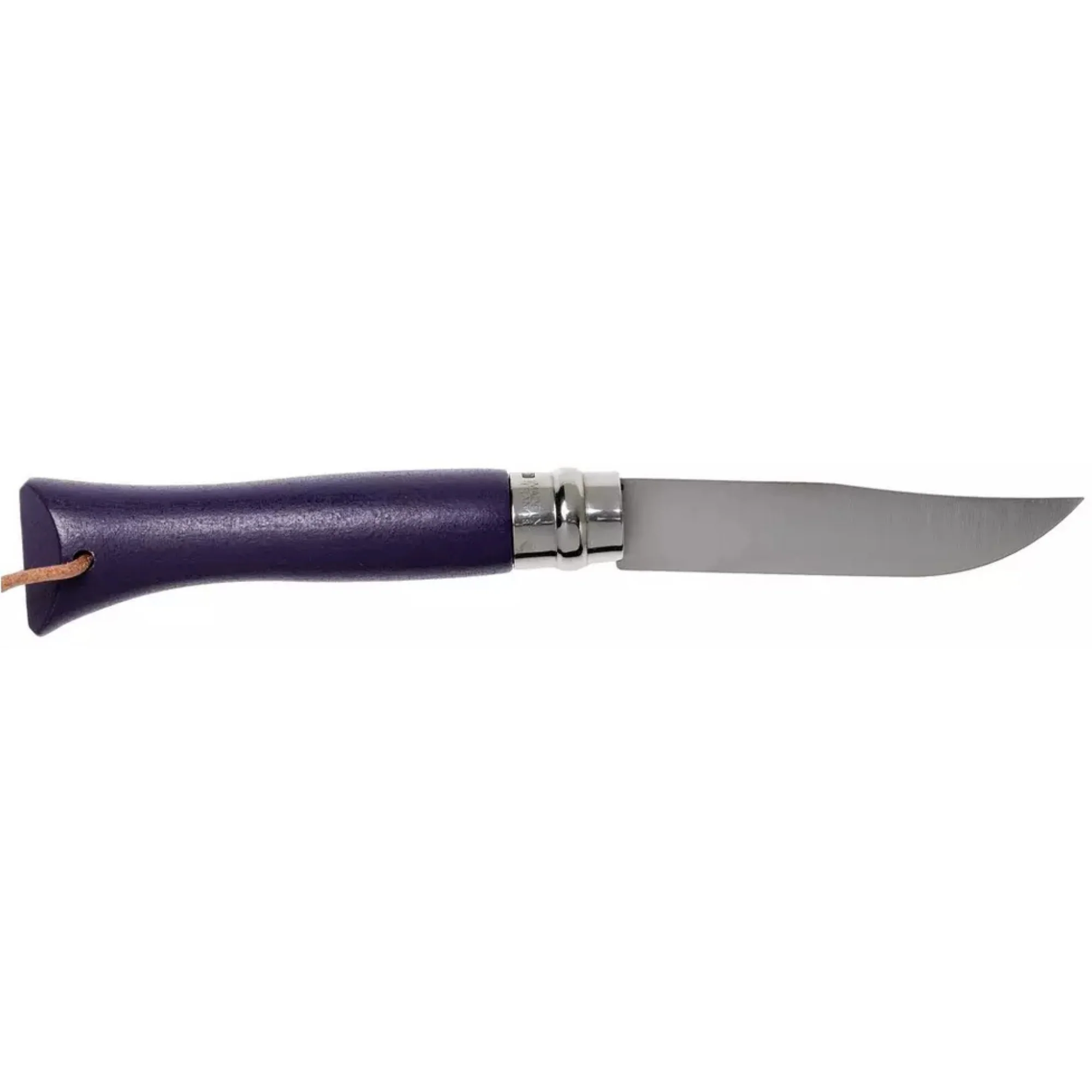 Opinel #6 Stainless Steel Bushwhacker Trekking Folding Pocket Knife (Grey Purple) - Image 2