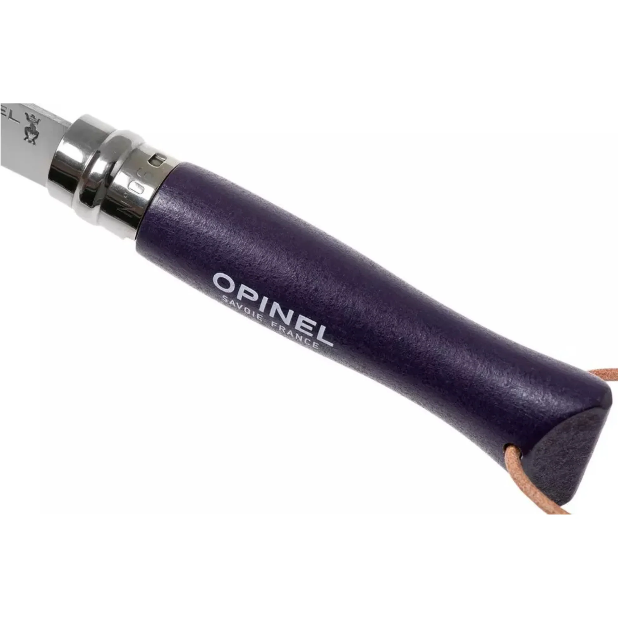 Opinel #6 Stainless Steel Bushwhacker Trekking Folding Pocket Knife (Grey Purple) - Image 4
