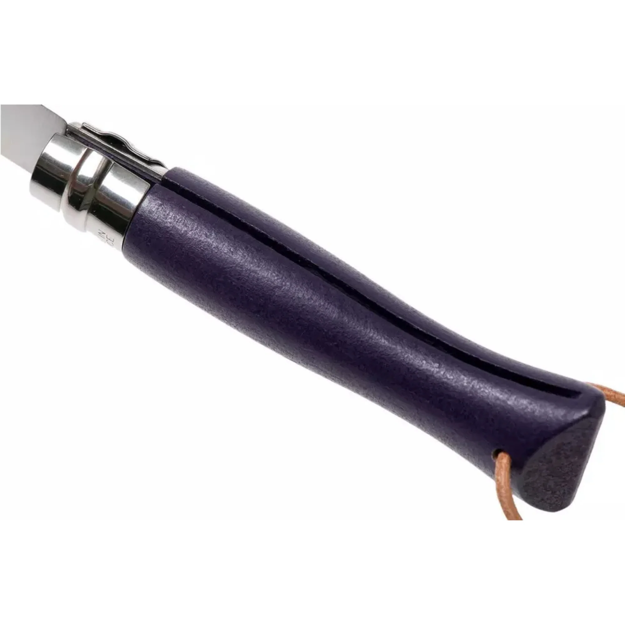 Opinel #6 Stainless Steel Bushwhacker Trekking Folding Pocket Knife (Grey Purple) - Image 5