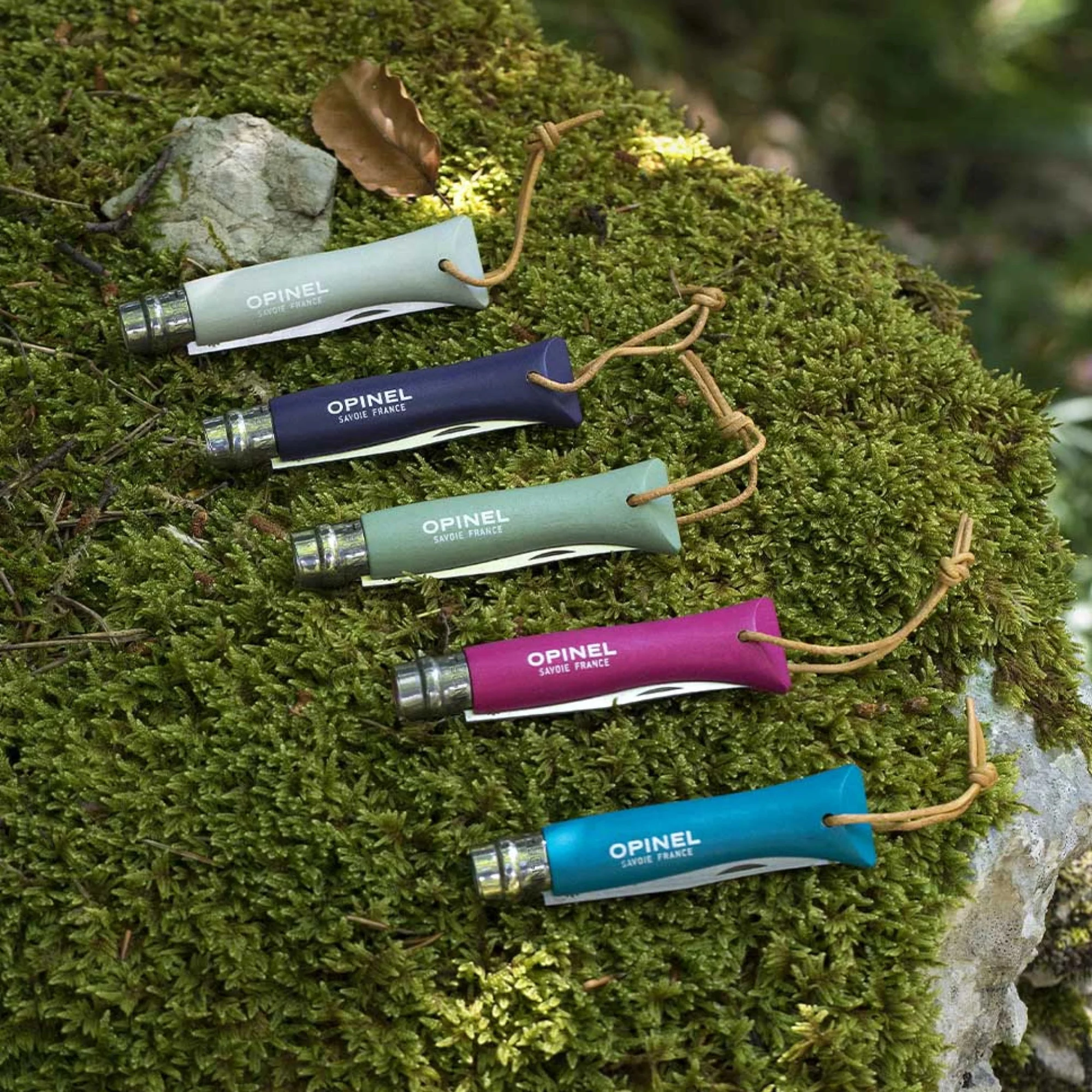 Opinel #6 Stainless Steel Bushwhacker Trekking Folding Pocket Knife (Grey Purple) - Image 9