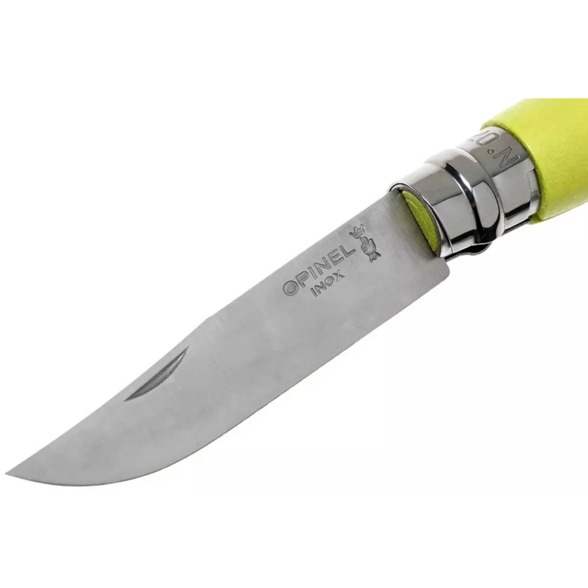 Opinel #7 Stainless Steel Bushwhacker Trekking Folding Pocket Knife (Aniseed) - Image 3