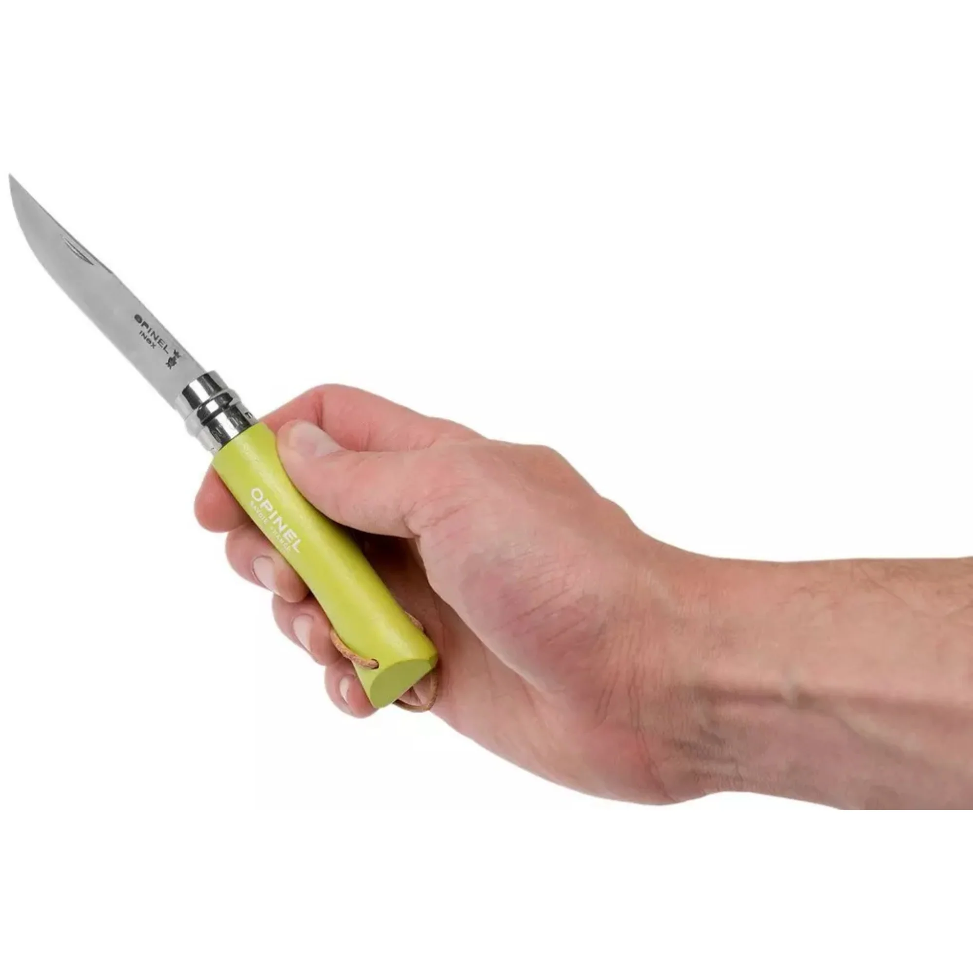 Opinel #7 Stainless Steel Bushwhacker Trekking Folding Pocket Knife (Aniseed) - Image 7
