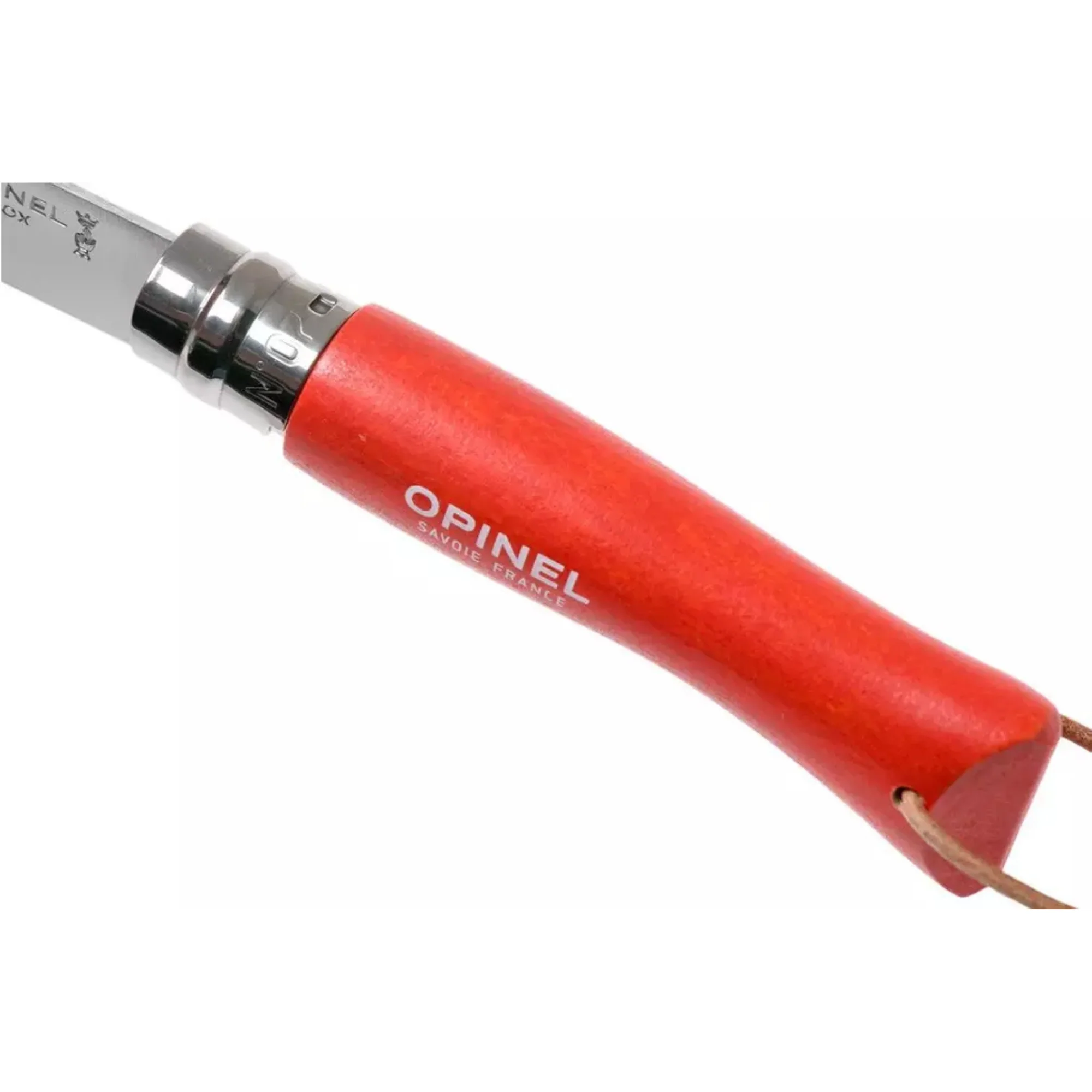 Opinel #7 Stainless Steel Bushwhacker Trekking Folding Pocket Knife (Orange) - Image 4