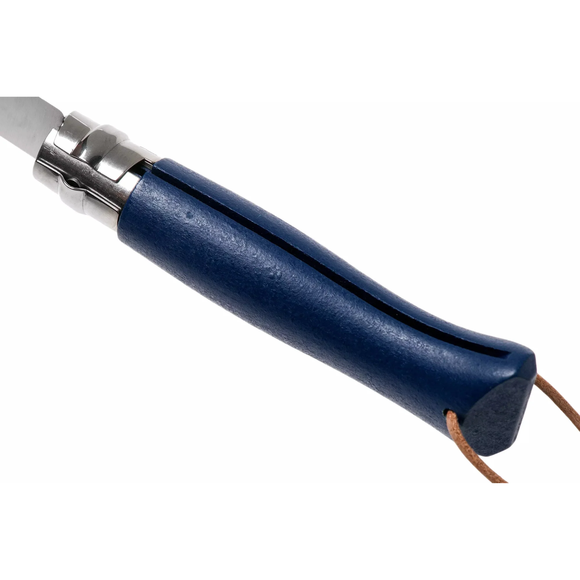 Opinel #8 Stainless Steel Bushwhacker Trekking Folding Pocket Knife (Dark Blue) - Image 5