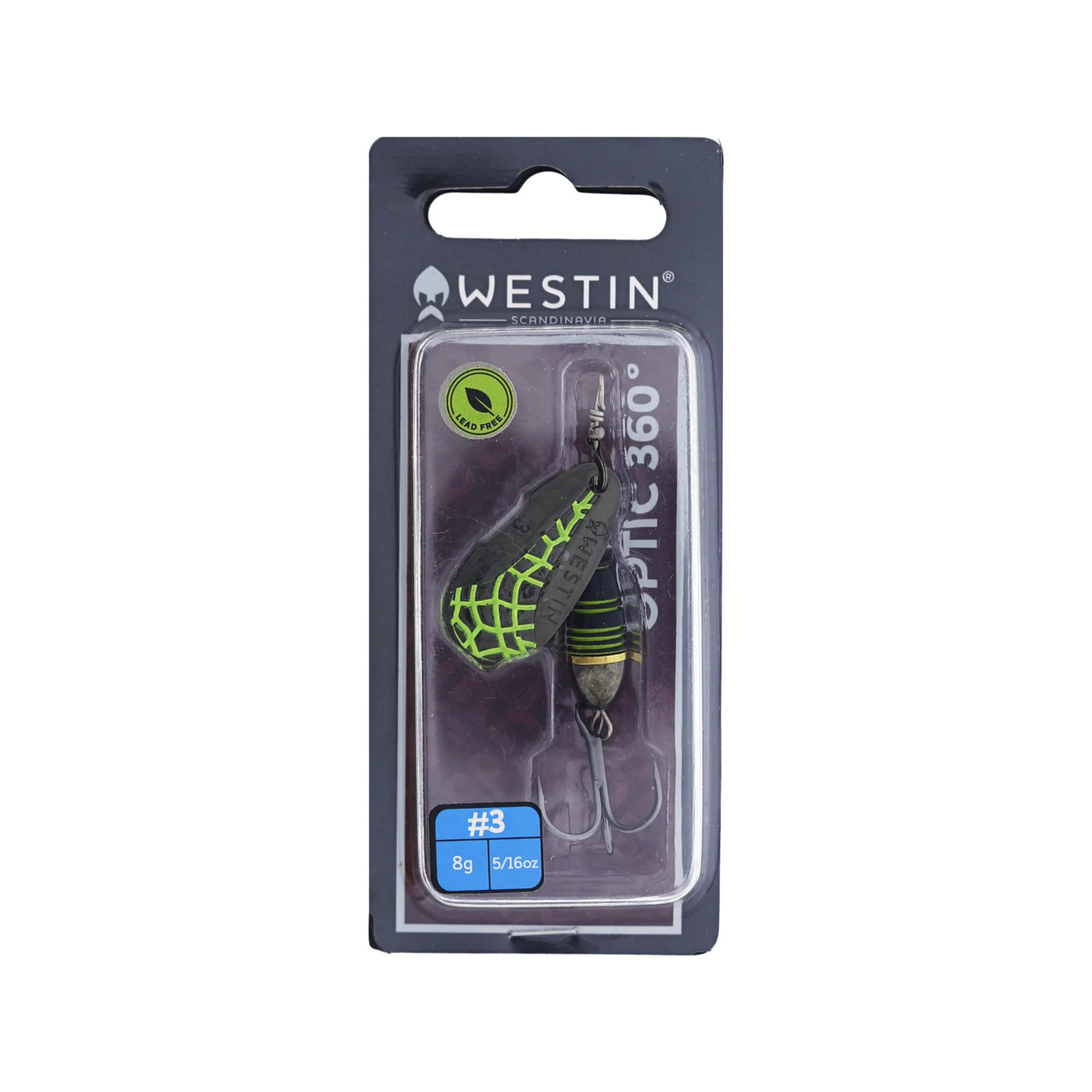 Westin Optic 360° Spinning Metal Lure (8g/#3)(Copper Age) - Image 5