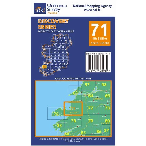 OSI Discovery Map 71 (Part of Kerry)(1:50,000) - Image 2
