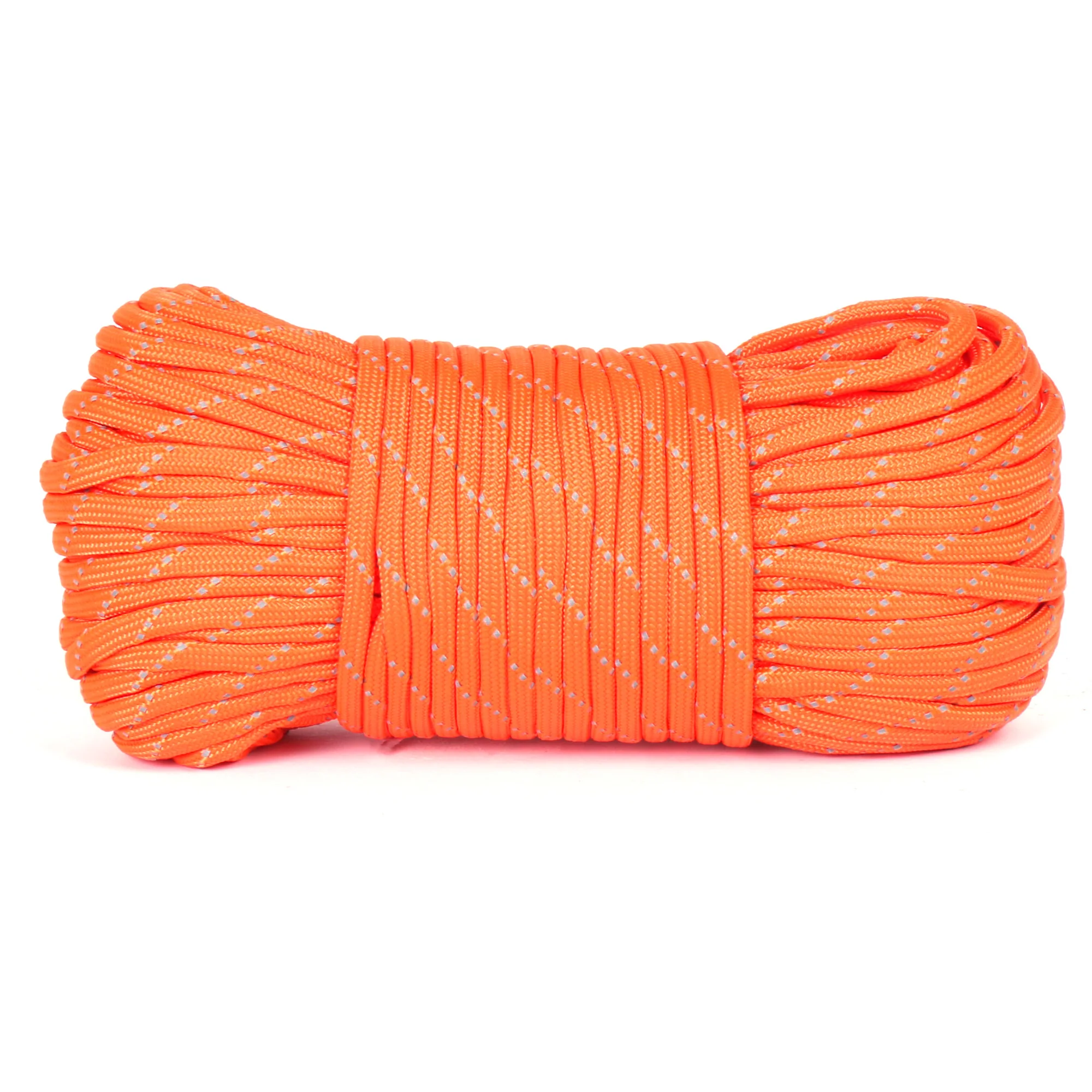 Lifesystems 550lb 7-Core 33m Paracord (Reflective Orange)