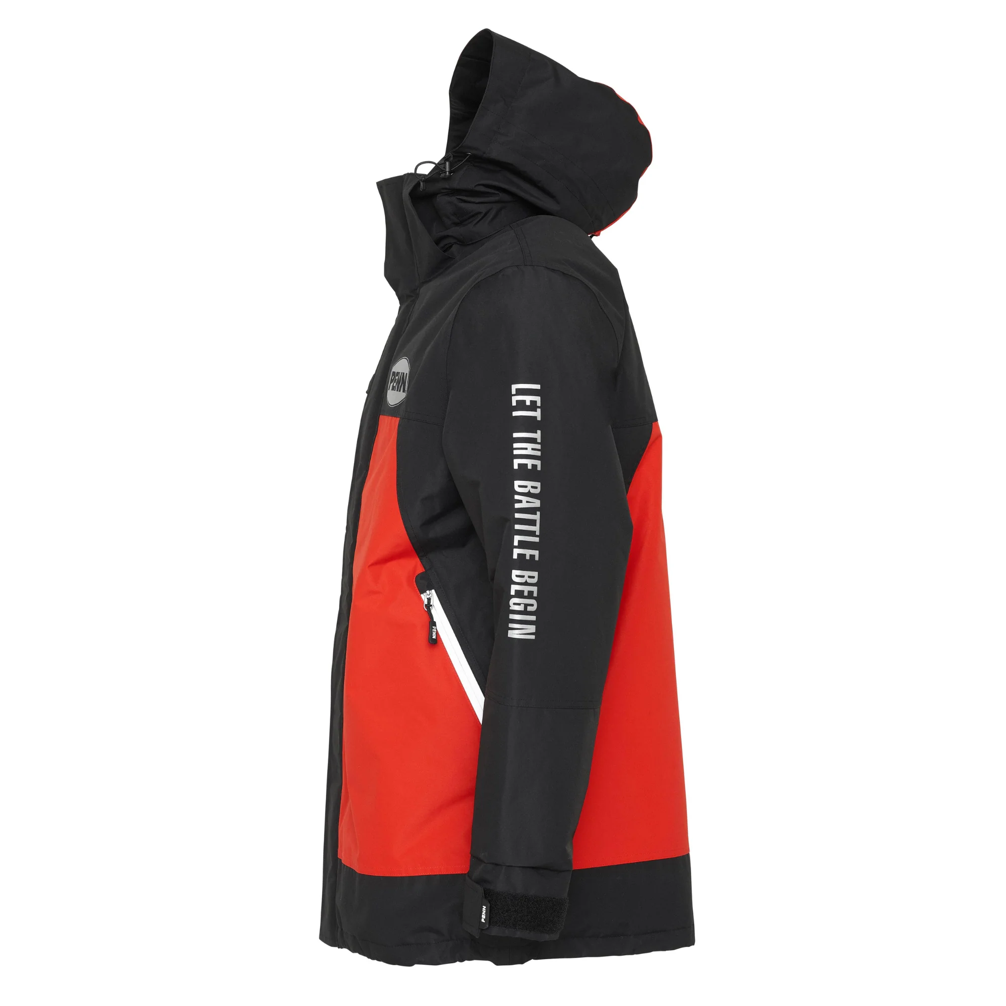 Penn Unisex Fierce Waterproof Insulated Jacket (Fiery Red/Ink) - Image 3