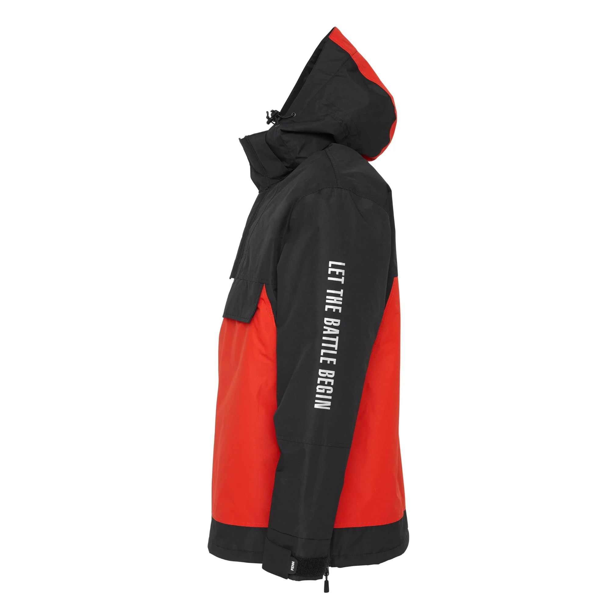Penn Unisex Fierce Waterproof Insulated Smock (Fiery Red/Ink) - Image 3