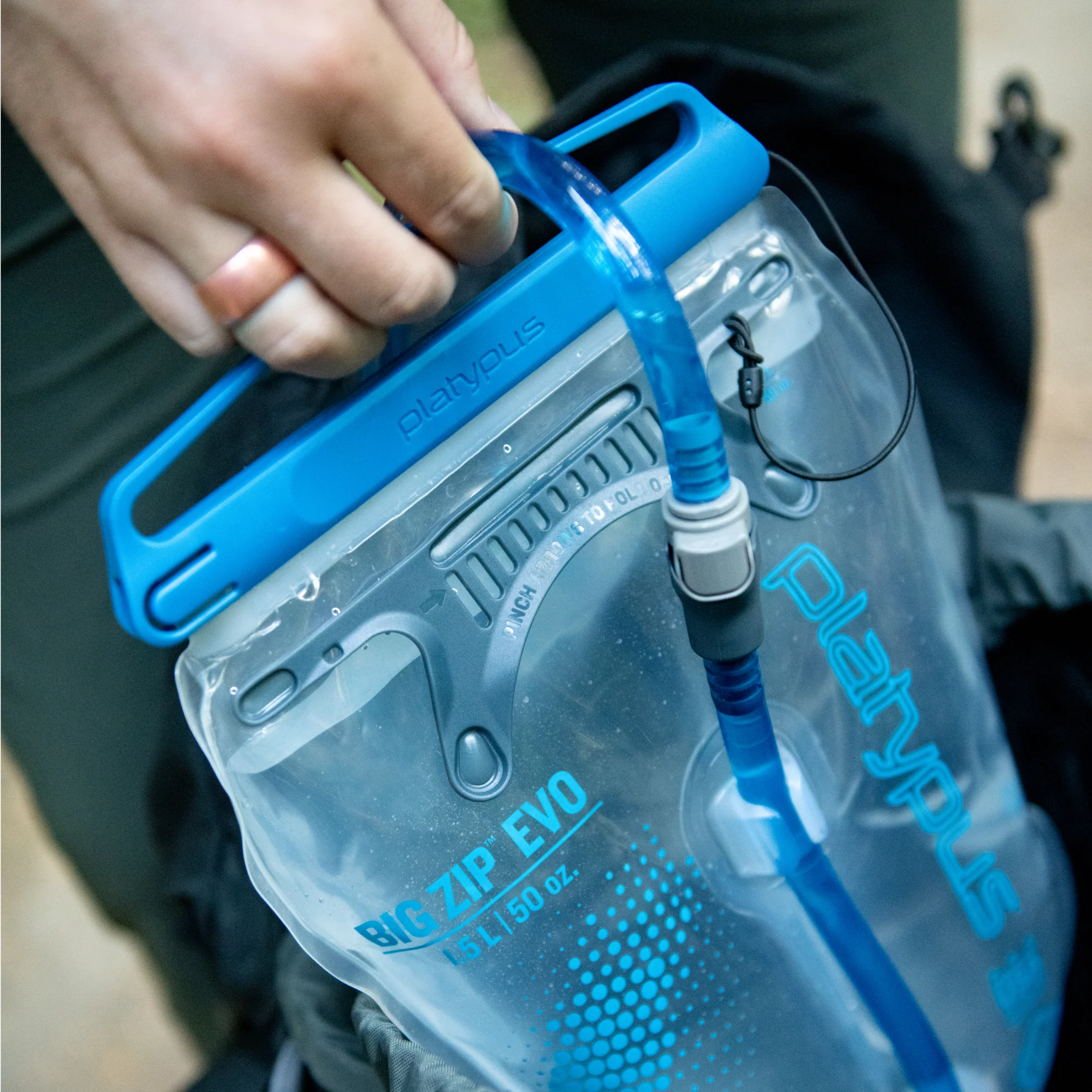 Platypus Big Zip EVO Drinking Reservoir (1.5L) - Image 3