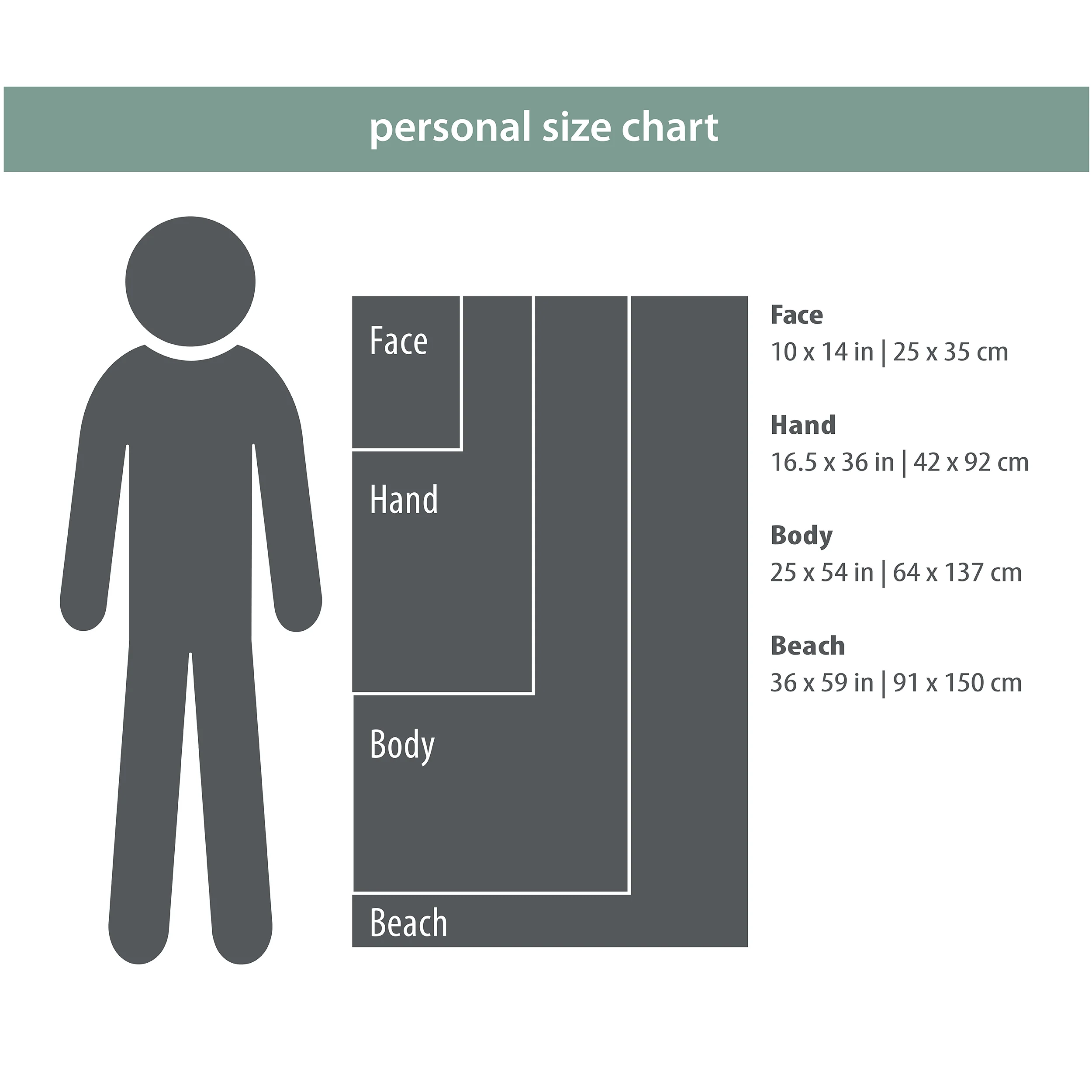 PackTowl Personal Beach Towel (Midnight) - Image 2