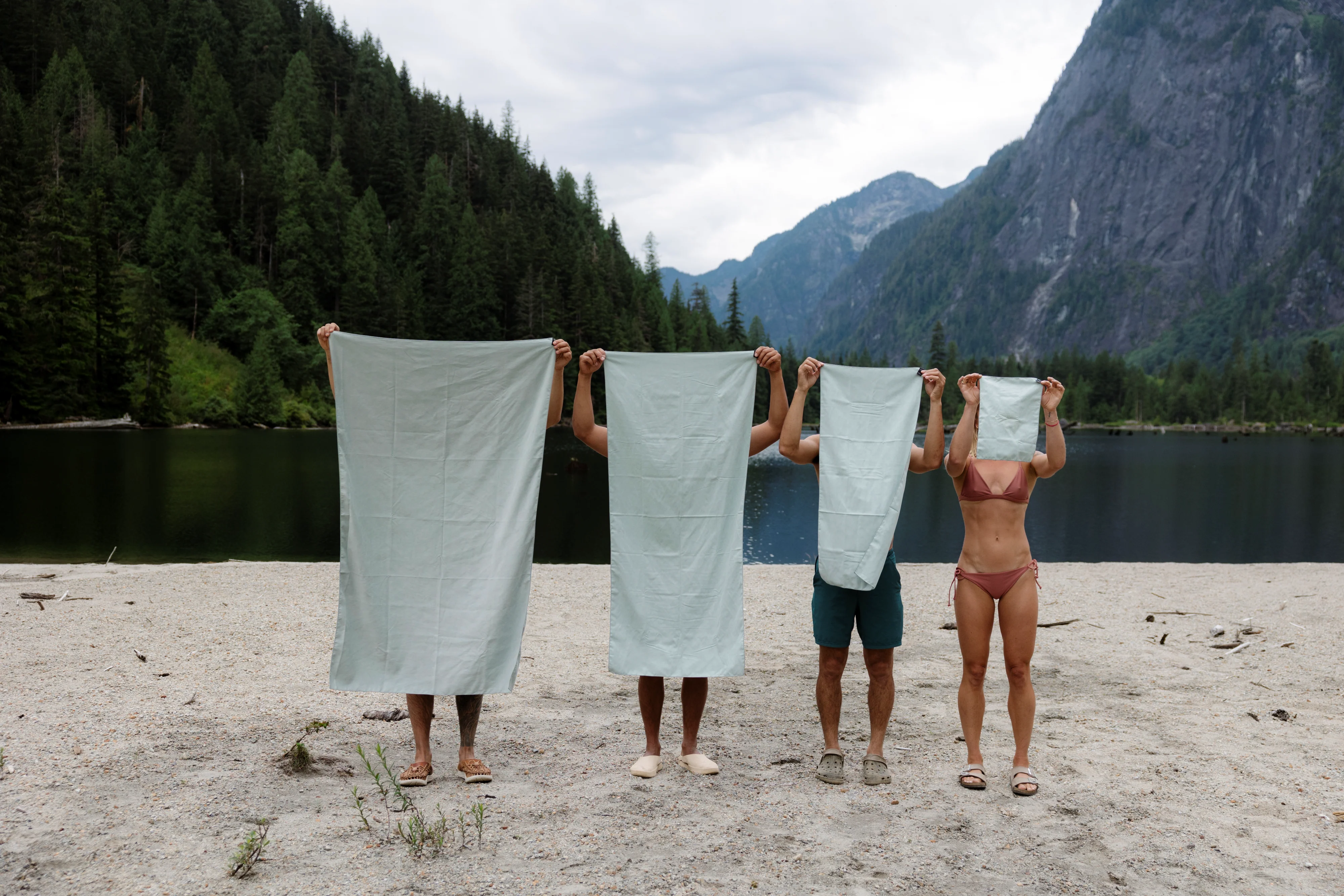 PackTowl Personal Body Towel (Sage) - Image 2