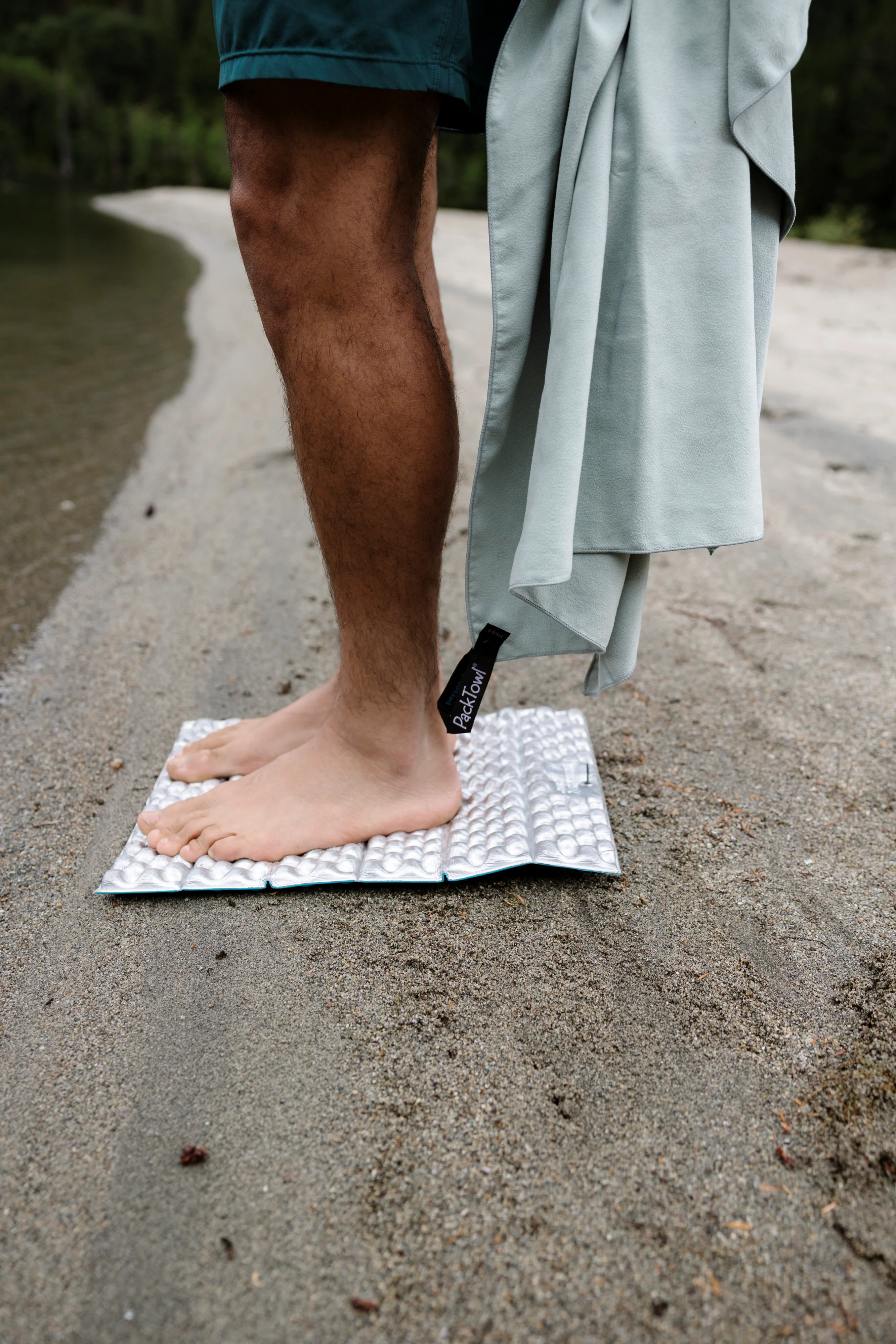 PackTowl Personal Body Towel (Sage) - Image 3