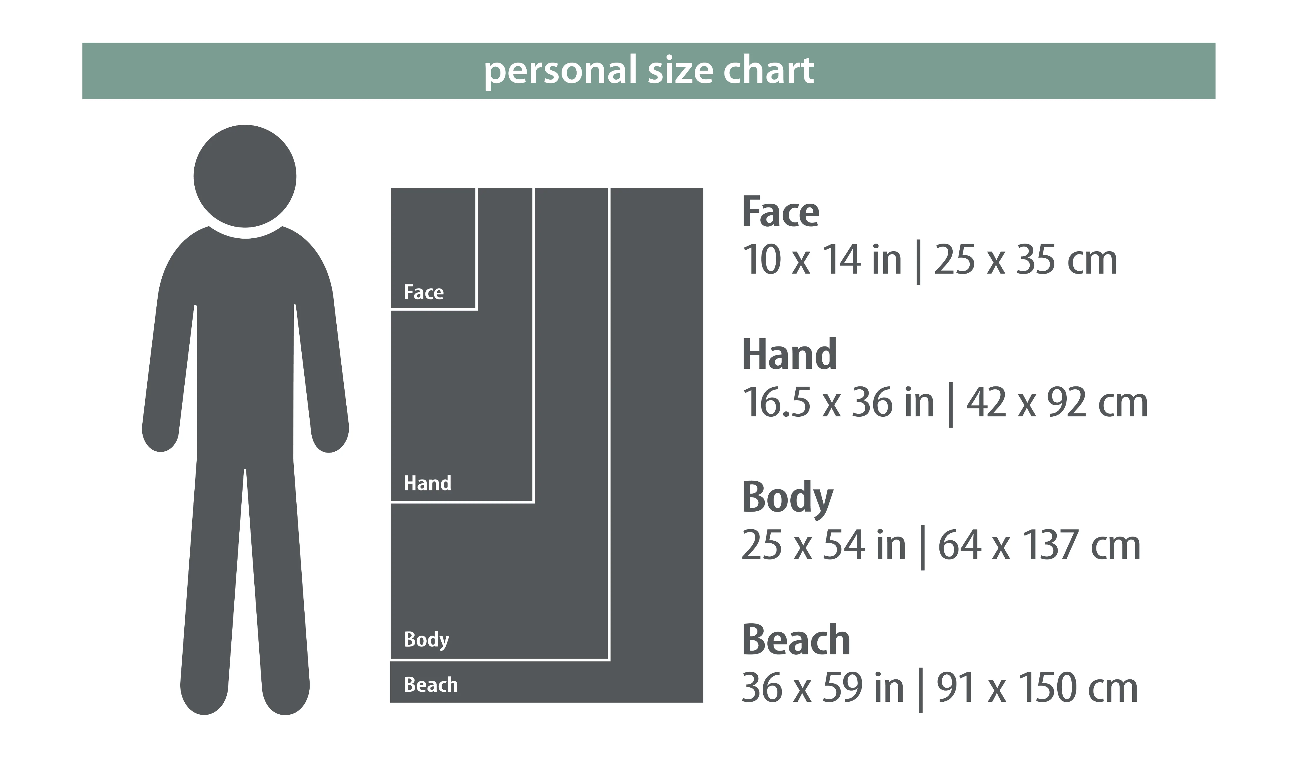 PackTowl Personal Body Towel (Sage) - Image 7