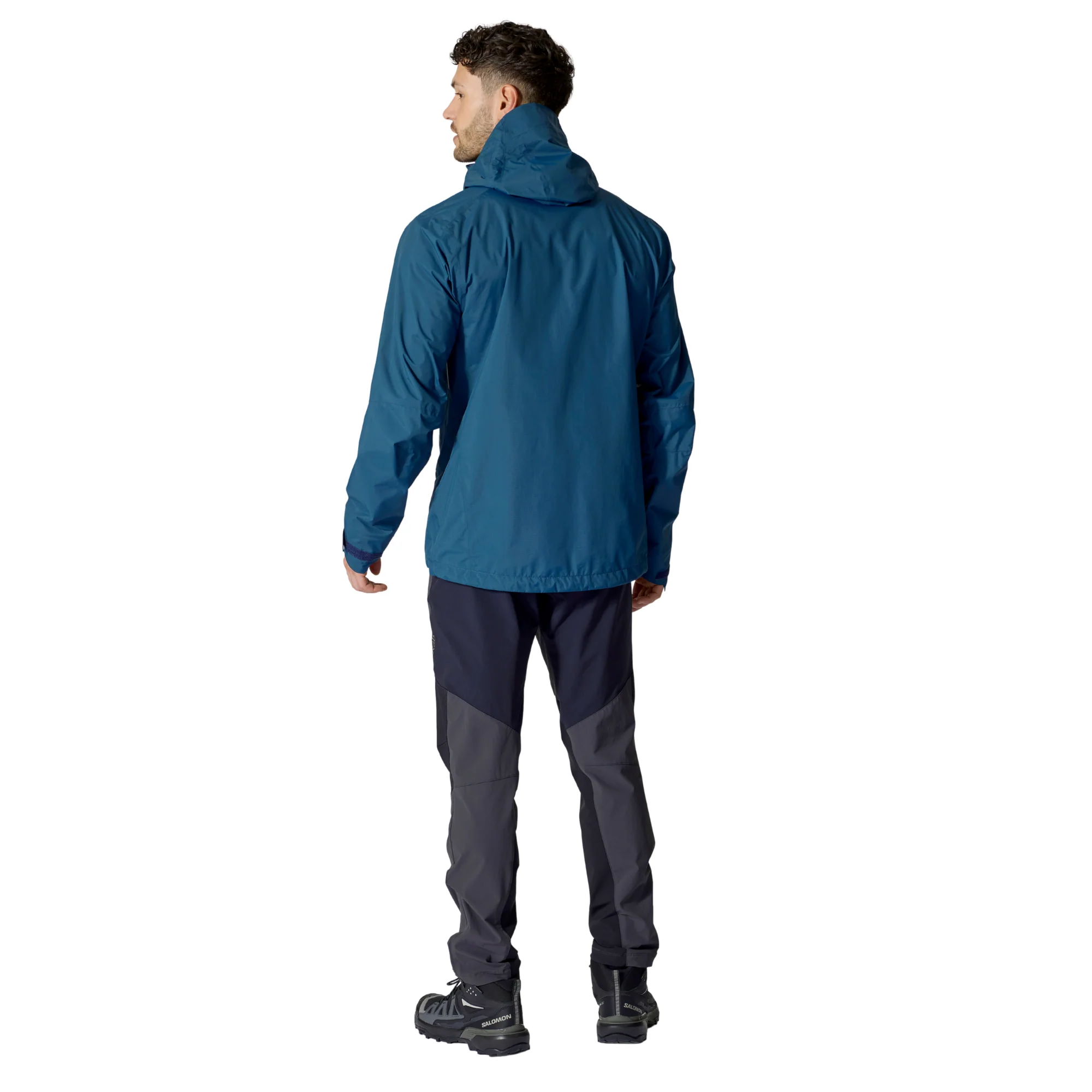 Rab Men's Downpour Mountain 2.5L Waterproof Jacket (Tempest Blue) - Image 13