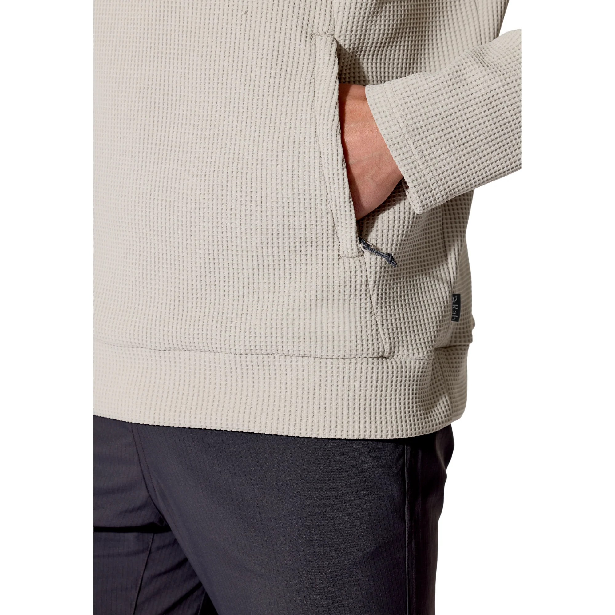 Rab Men's Hepton Pullover Hoodie (Pebble) - Image 5