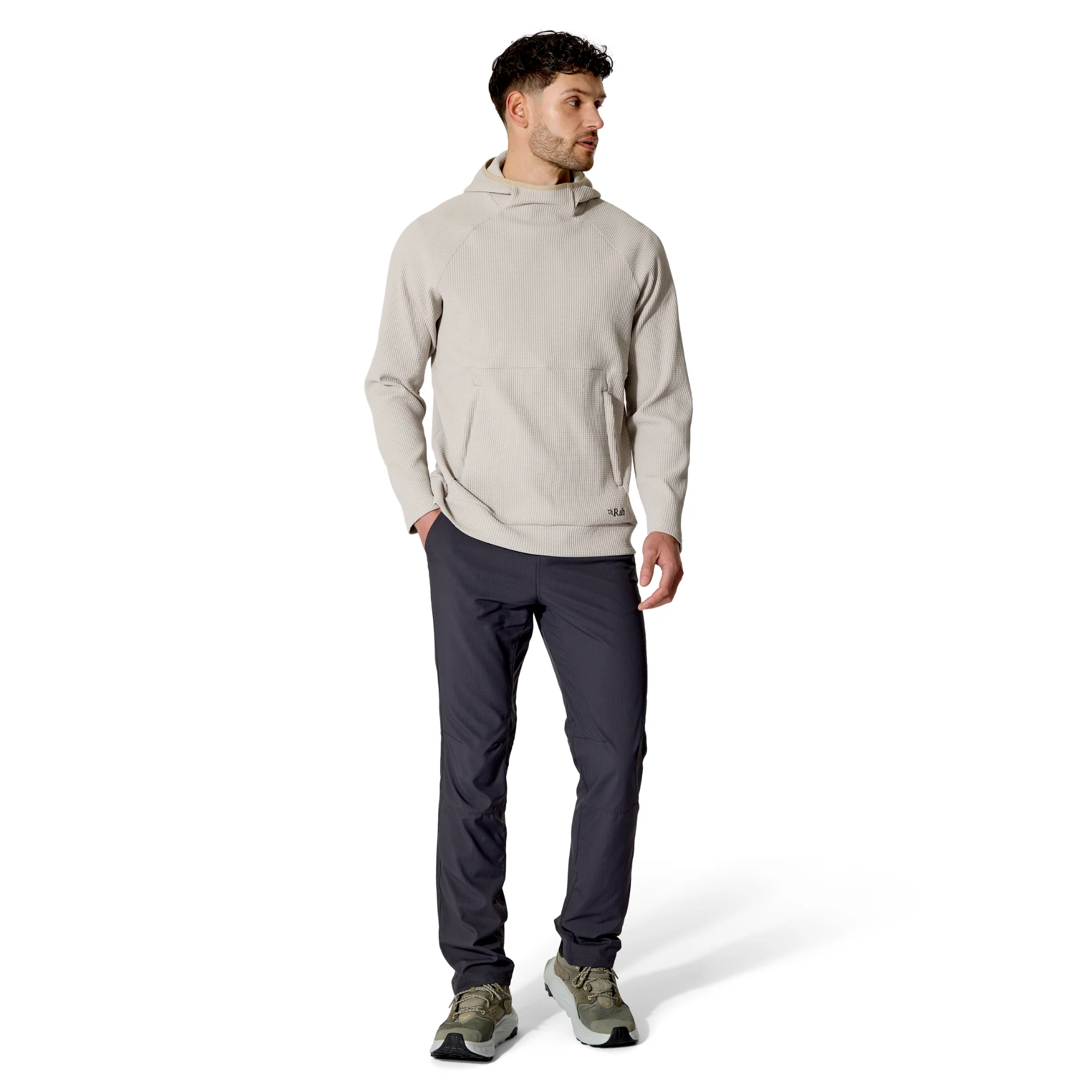 Rab Men's Hepton Pullover Hoodie (Pebble) - Image 7